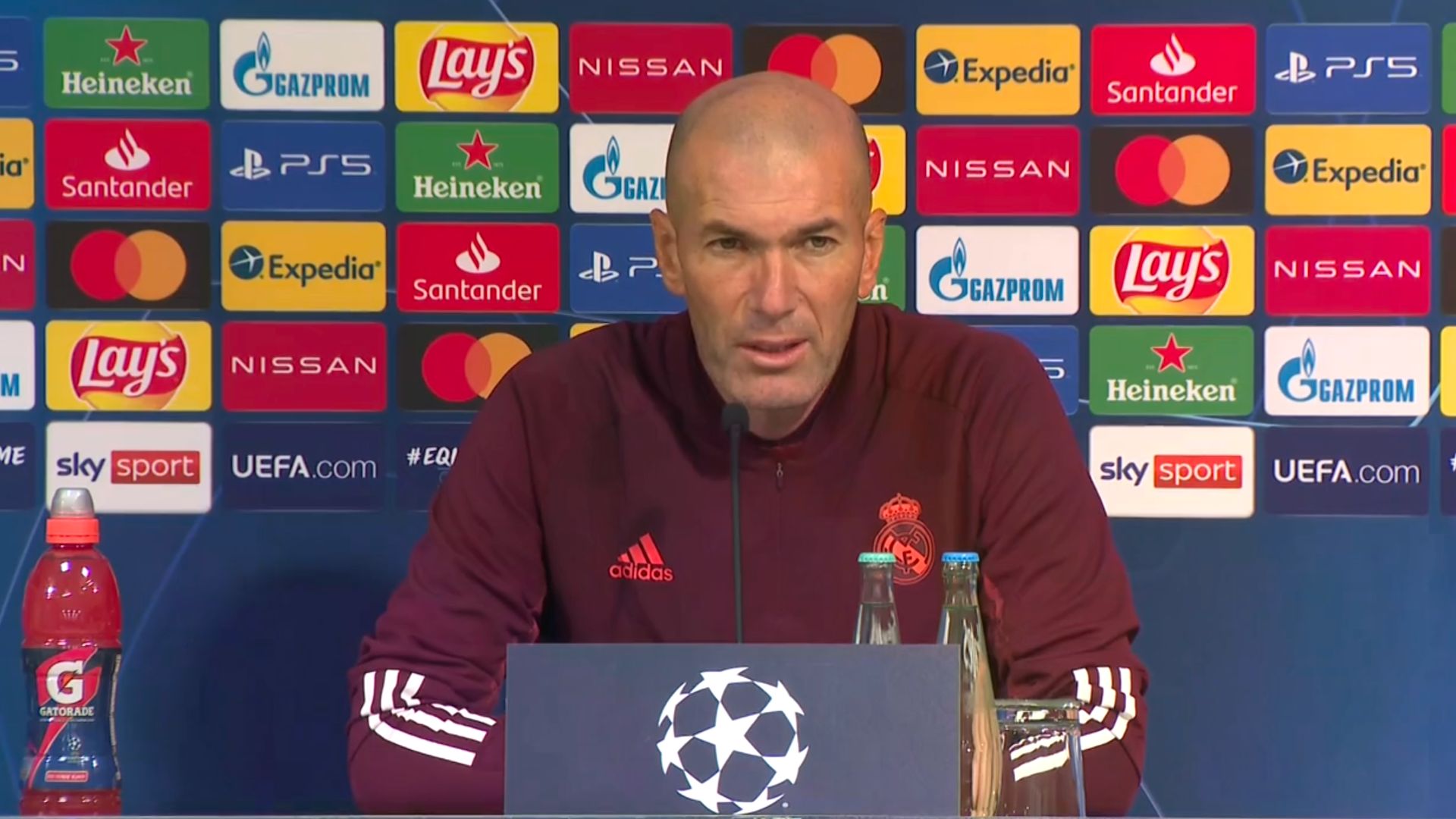 Zidane Real Madrid Champions League