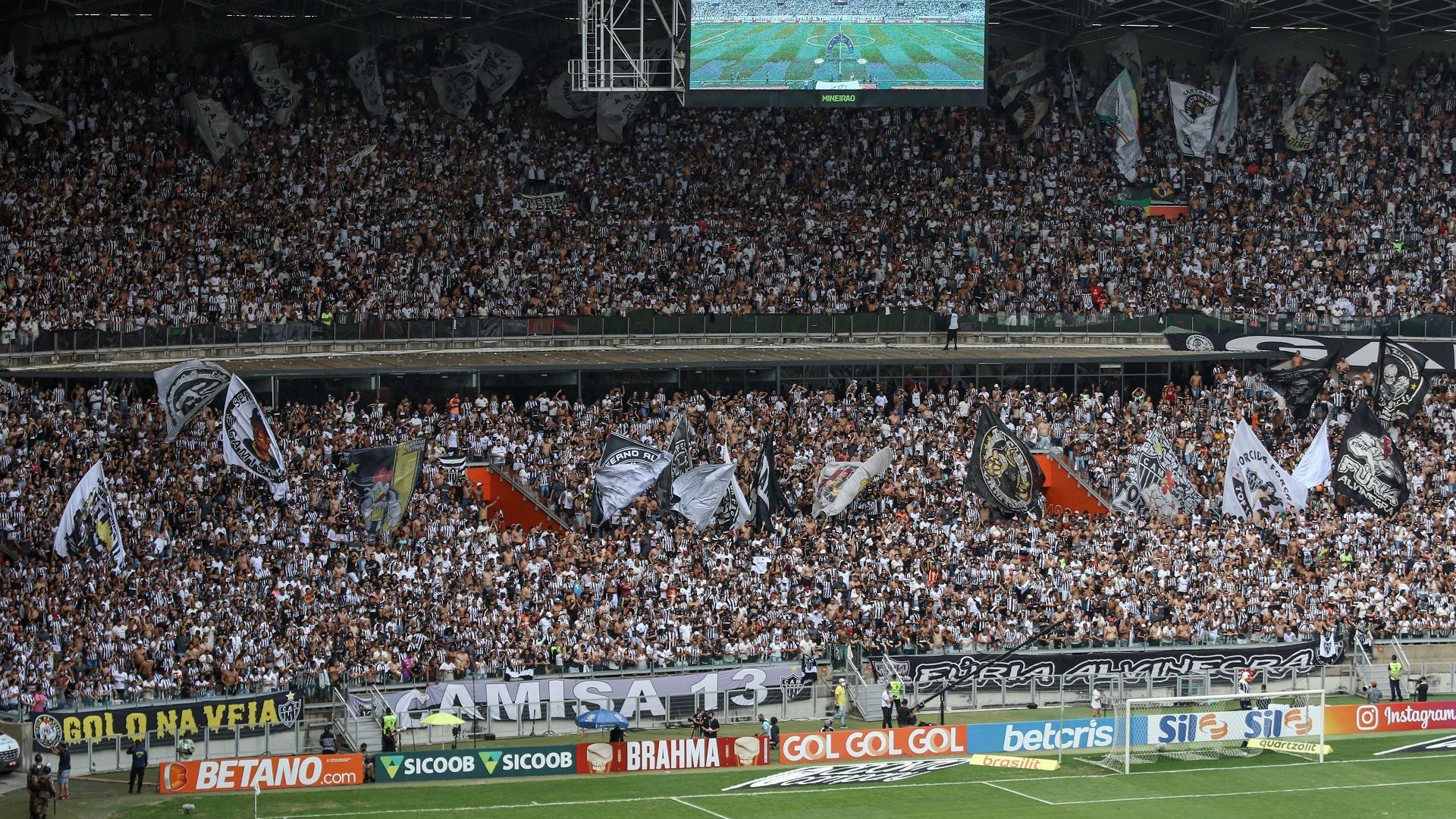 Torcida Atlético-MG Torcida Galo Atlético-MG América-MG 07 11 2021