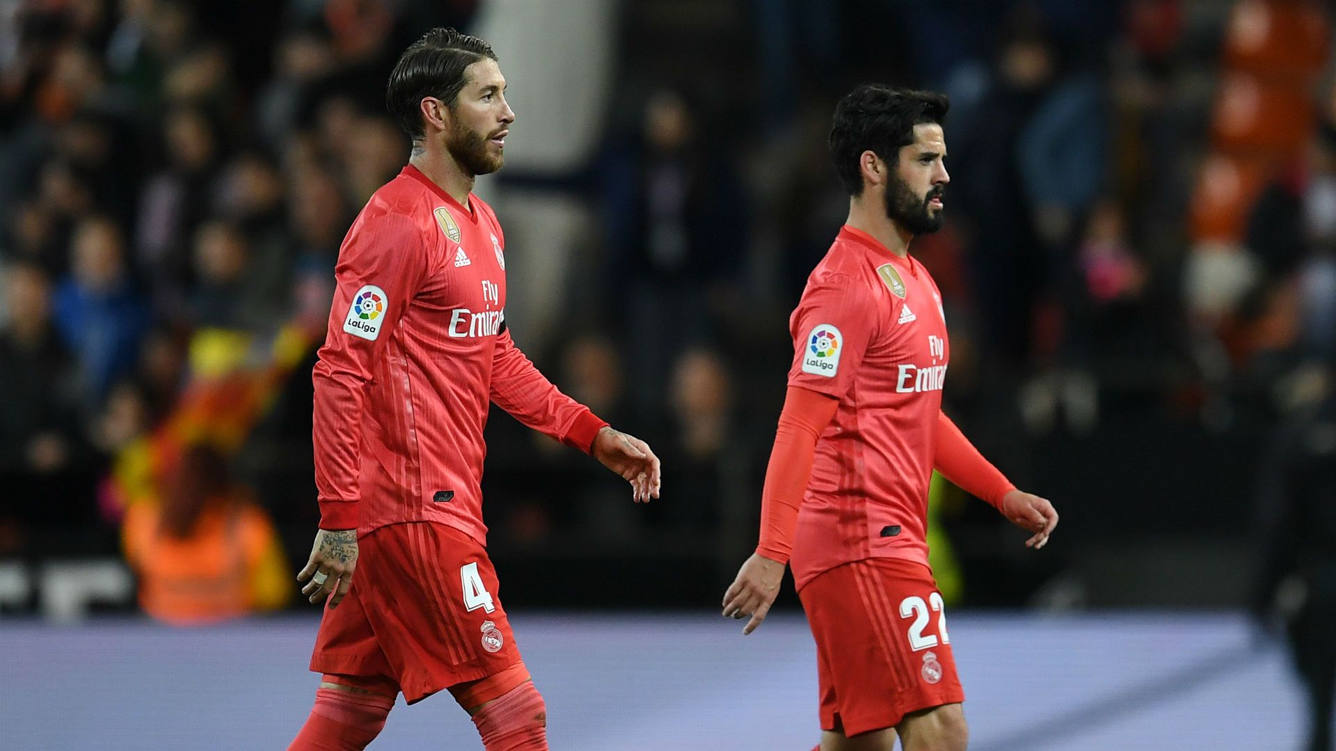 Sergio Ramos Isco Real Madrid Valencia La Liga 2019