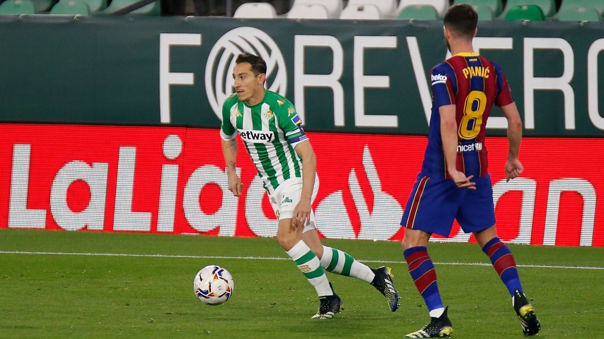 Guardado Betis Barcelona La Liga