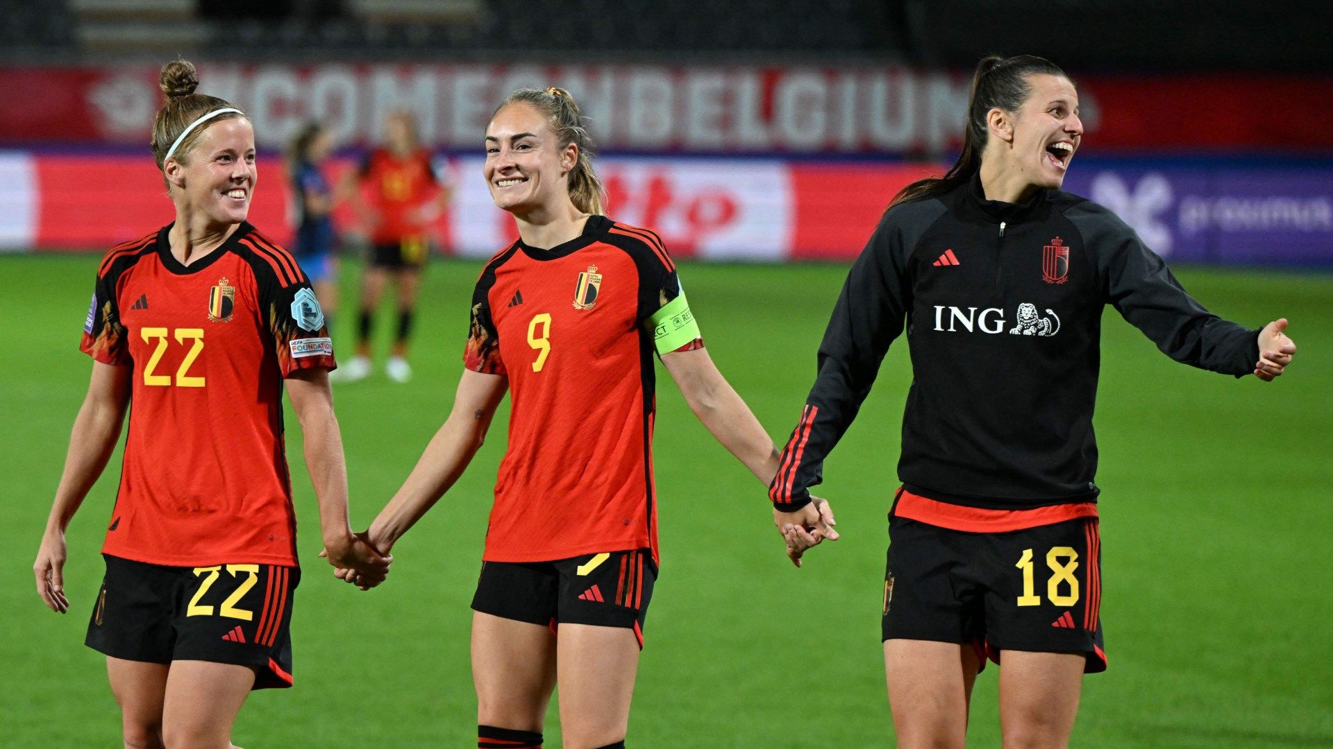 Laura Deloose Tessa Wullaert Laura De Neve Belgium Women 2023