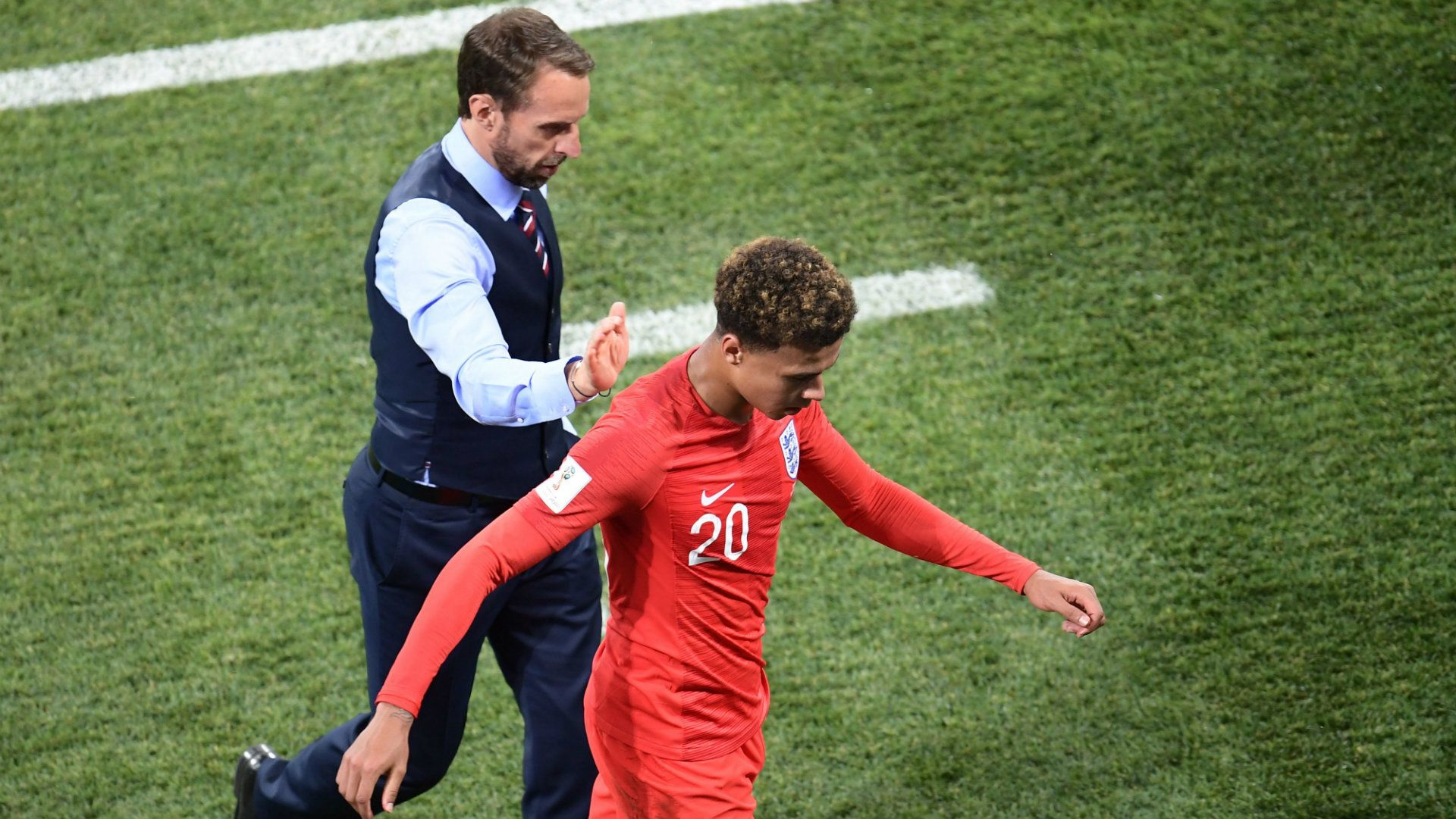 Dele Alli Gareth Soutgate England Tunisia World Cup 2018