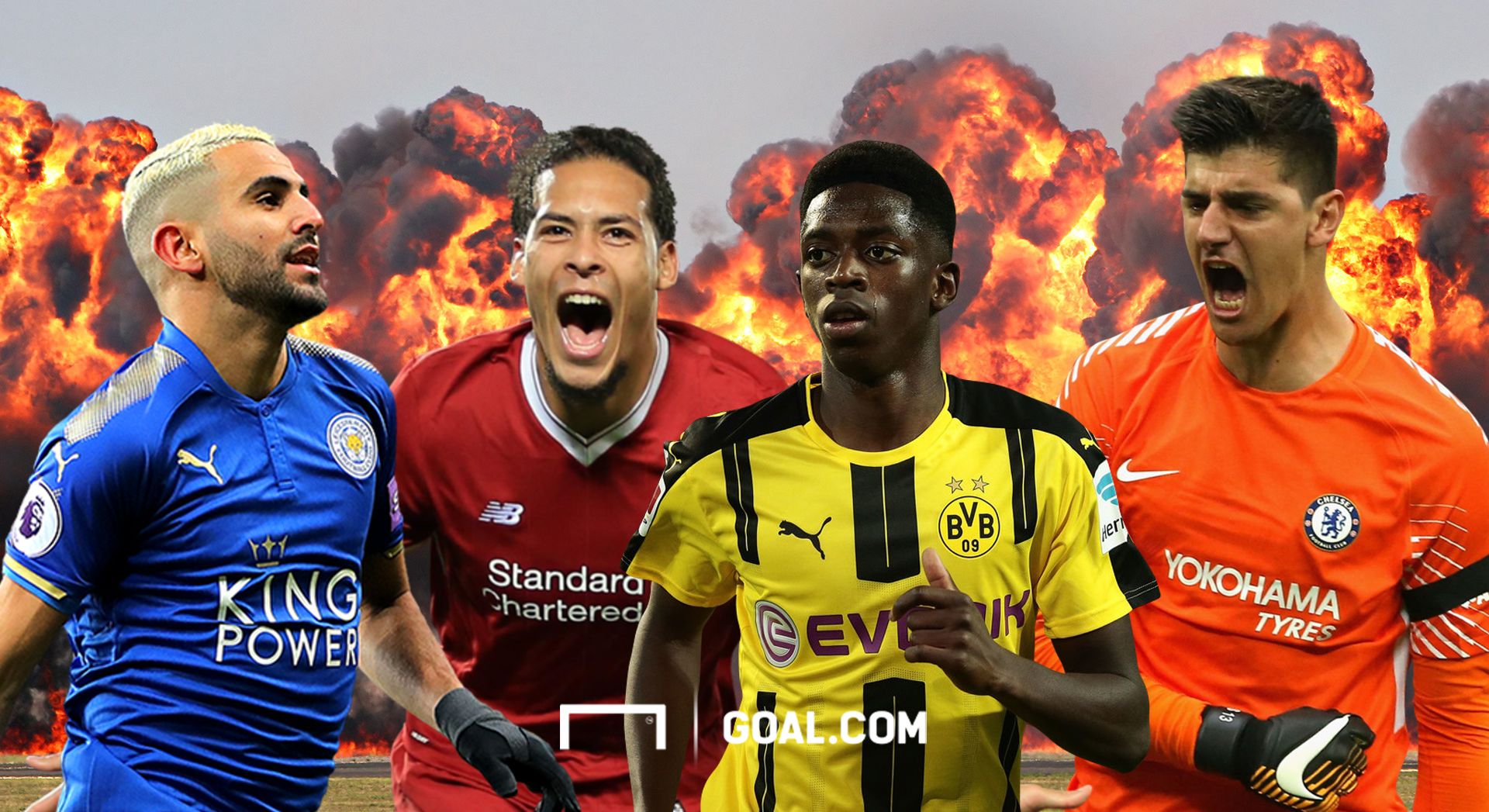 Players who went on strike to force a transfer