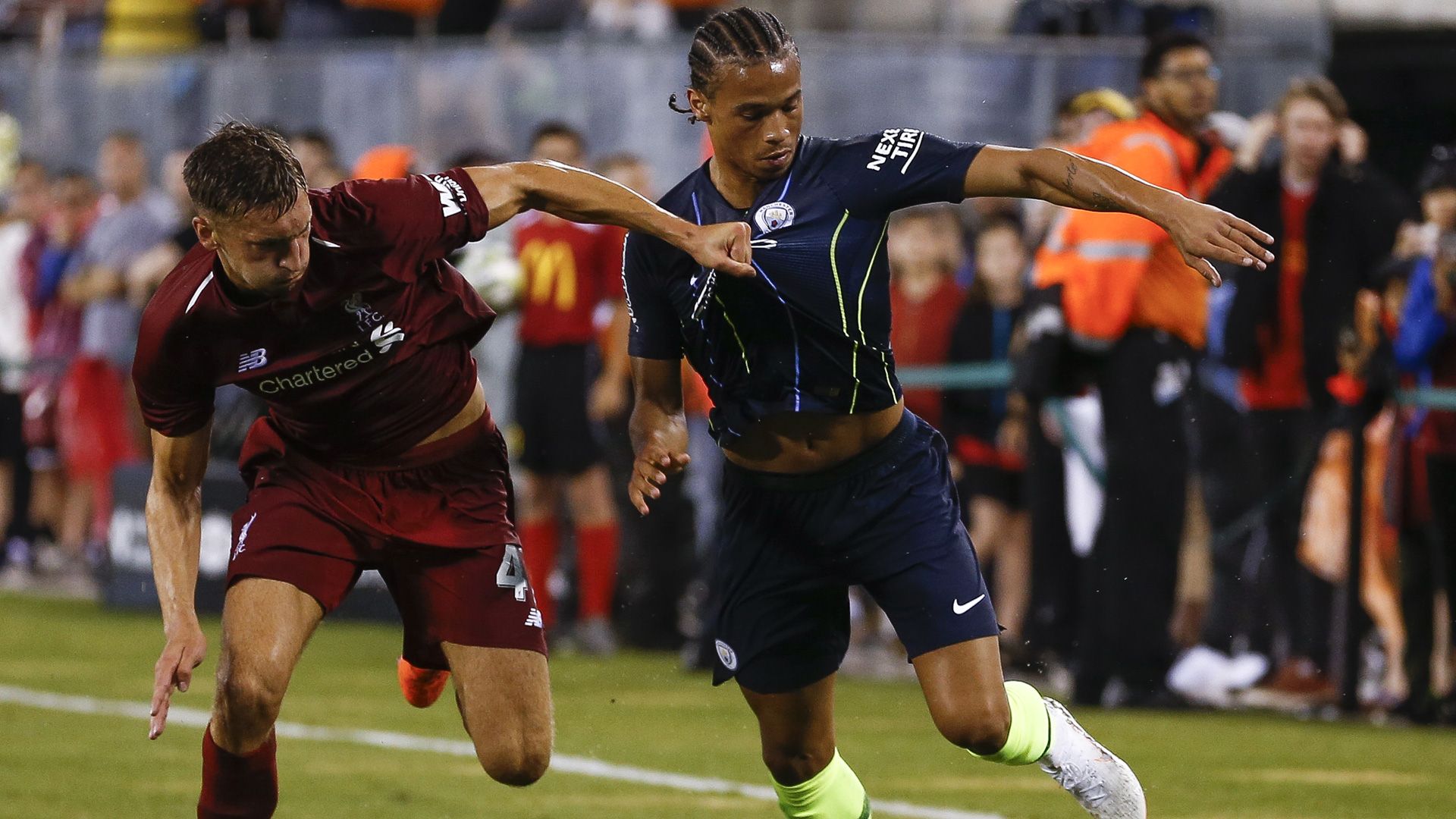 Leroy Sane Manchester City ICC Liverpool