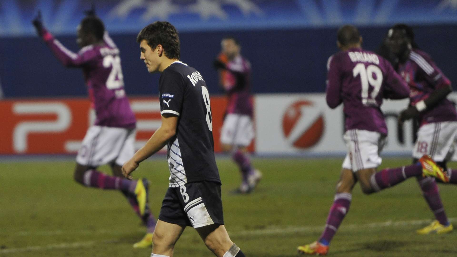 Dinamo Zagreb Olympique Lyon Champions League 2011/12