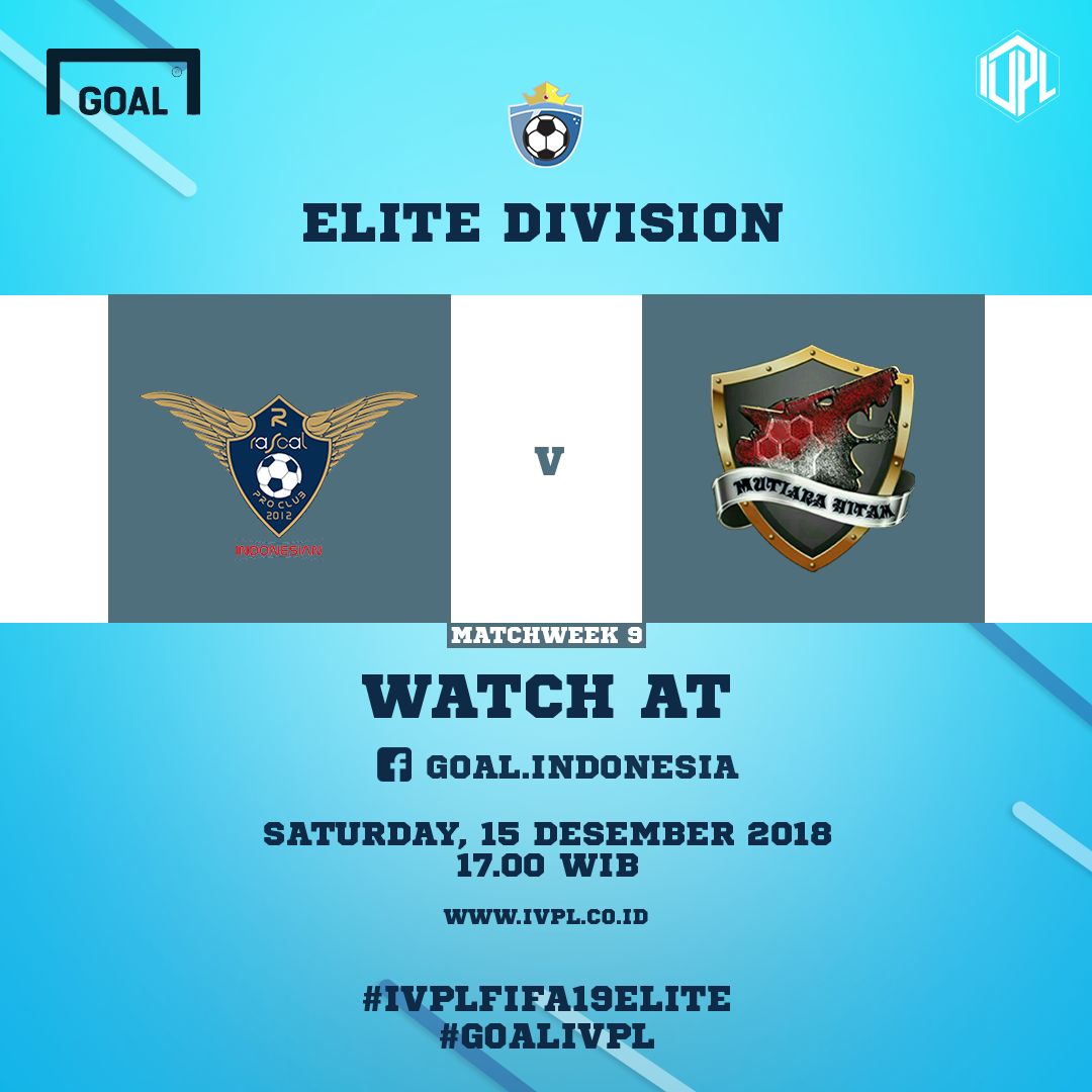 Jadwal IVPL 2018 Gameweek 9