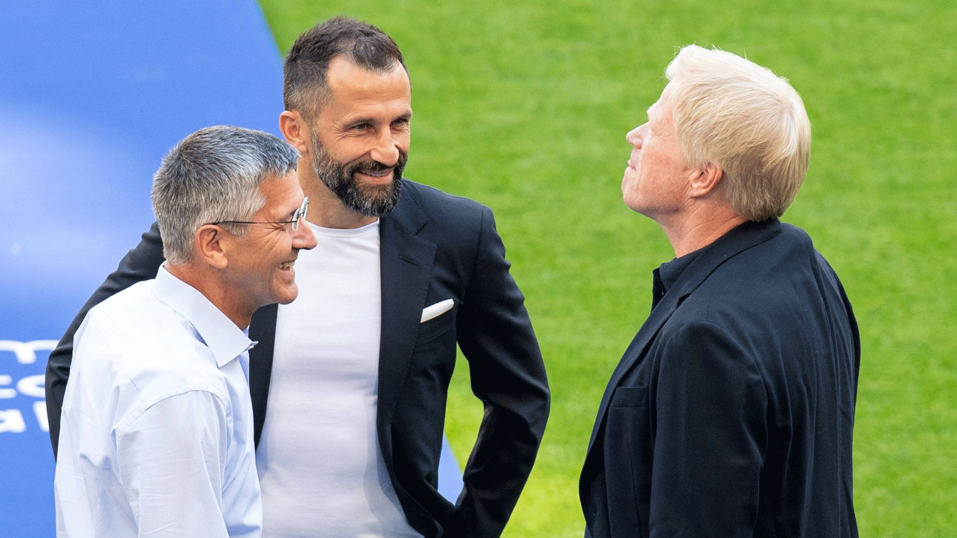 HERBERT HAINER HASAN SALIHAMIDZIC OLIVER KAHN BAYERN MÜNCHEN