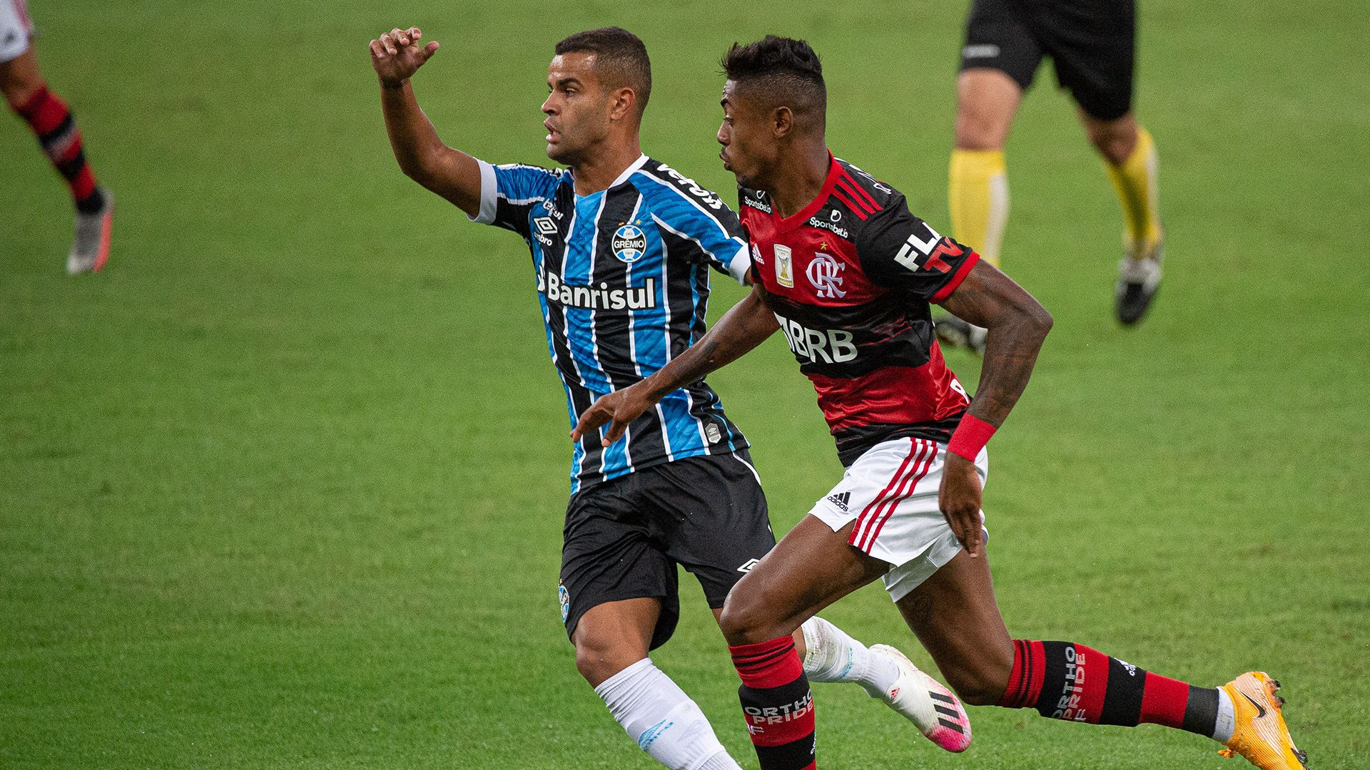 Alisson Bruno Henrique Flamengo Grêmio Brasileirão Série A 19082020