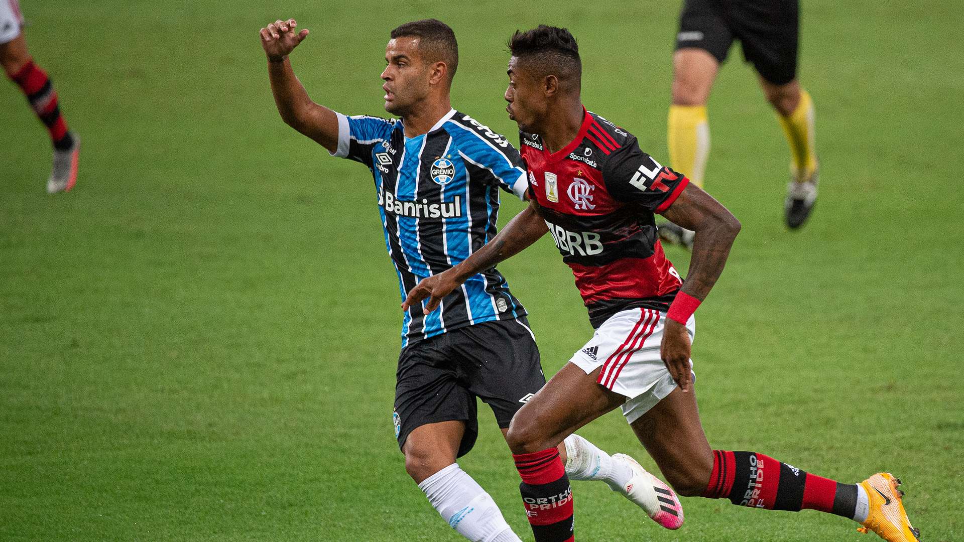 Alisson Bruno Henrique Flamengo Grêmio Brasileirão Série A 19082020