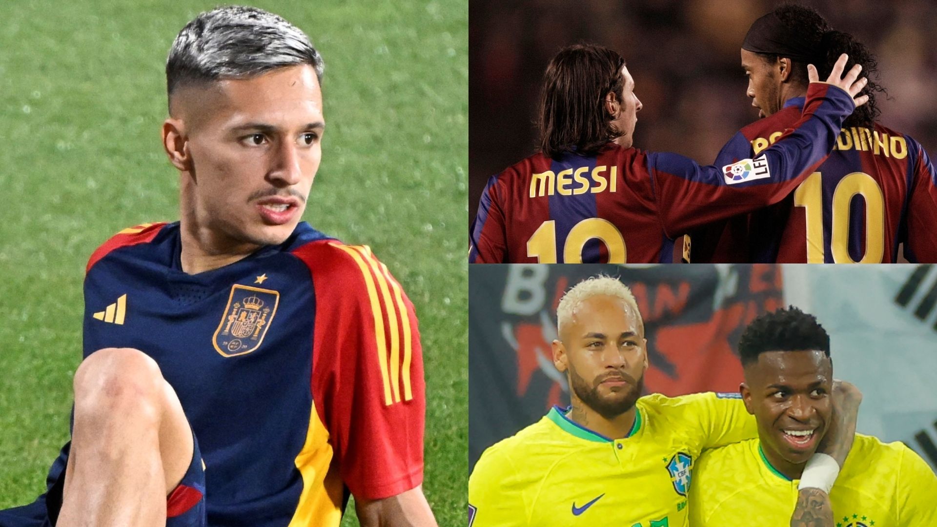 Bryan Zaragoza GFX Messi Ronaldinho Vinicius Neymar