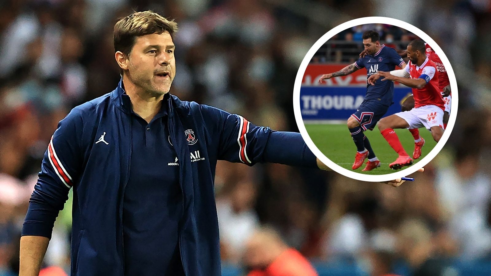 Pochettino - Messi PSG