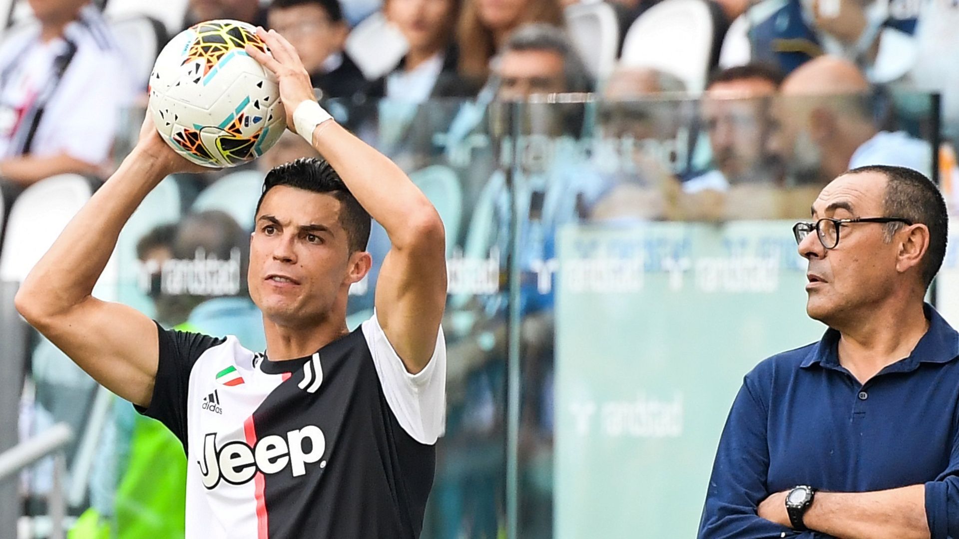 Cristiano Ronaldo & Maurizio Sarri
