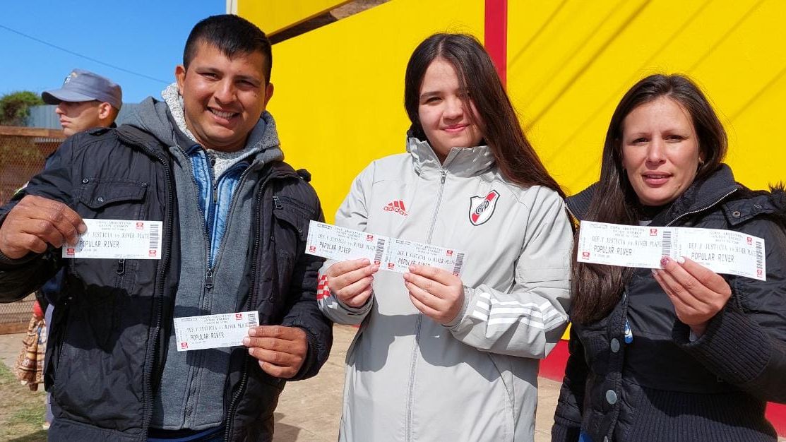 river entradas chaco copa argentina