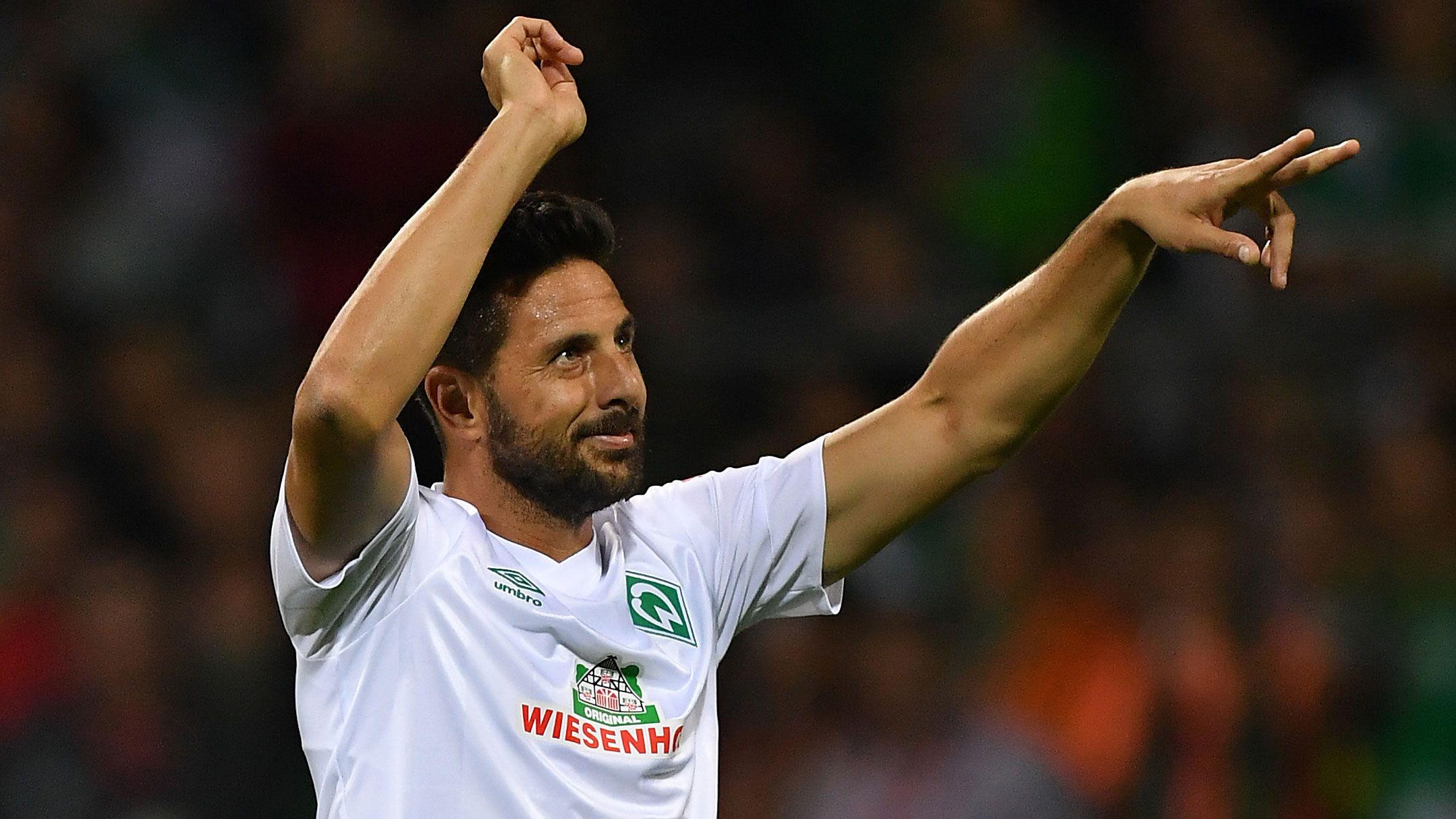 DFB Pokal Atlas Delmenhorst Werder Bremen Claudio Pizarro