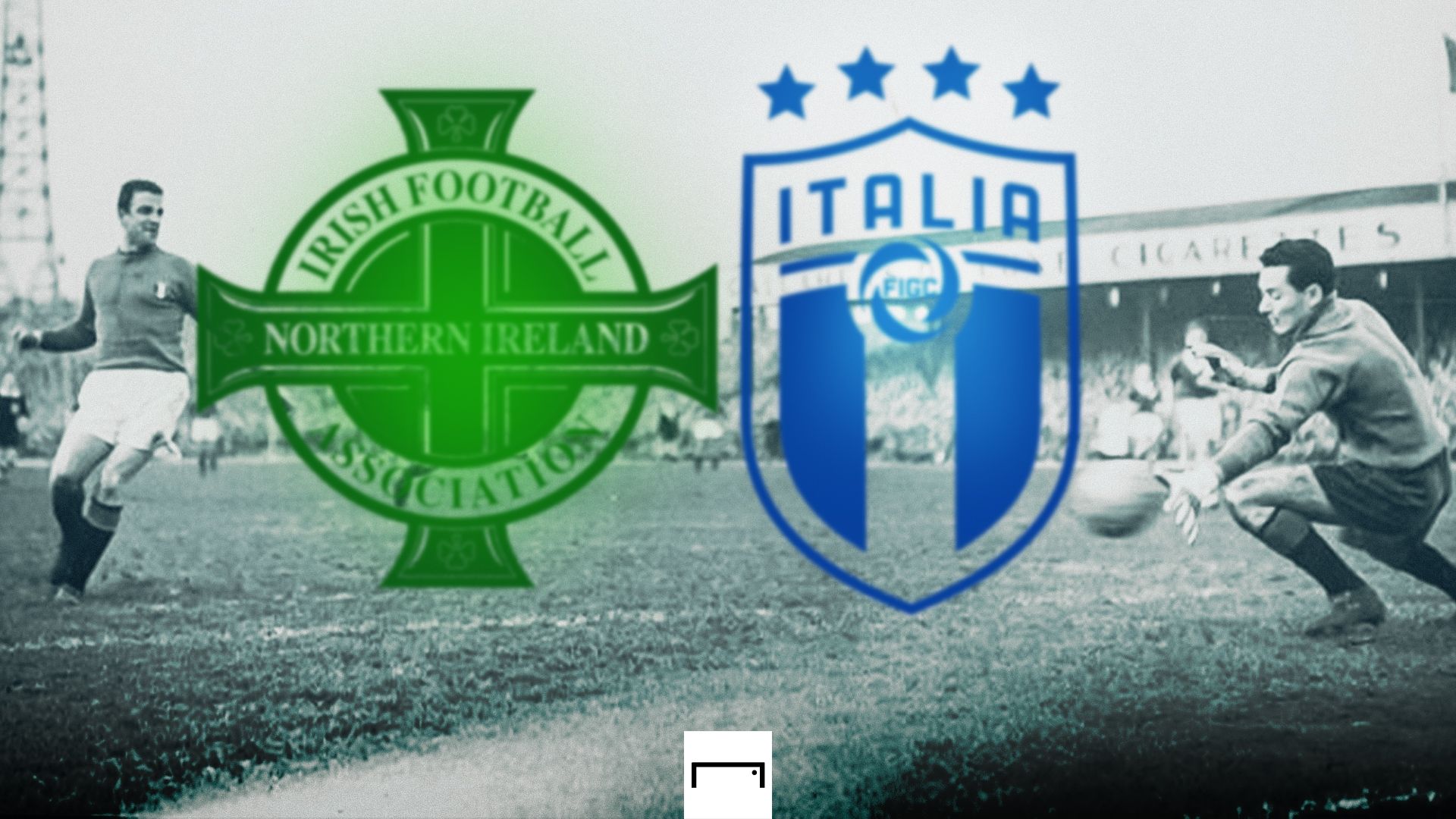 Northern Ireland Italy 1958 gfx