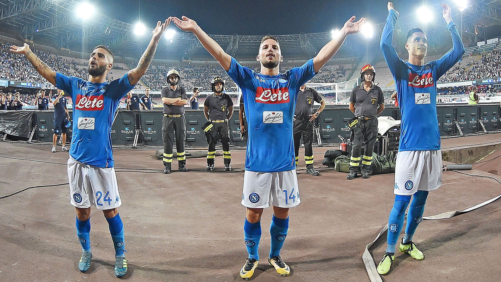 Insigne Mertens Callejon Napoli