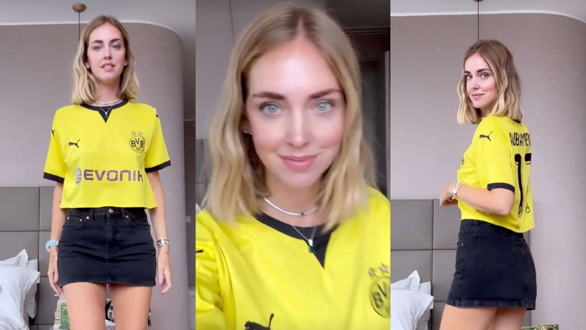 Chiara Ferragni Borussia Dortmund