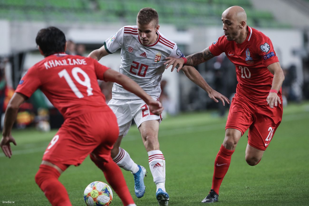 Magyar válogatott Azerbajdzsán Kovács István