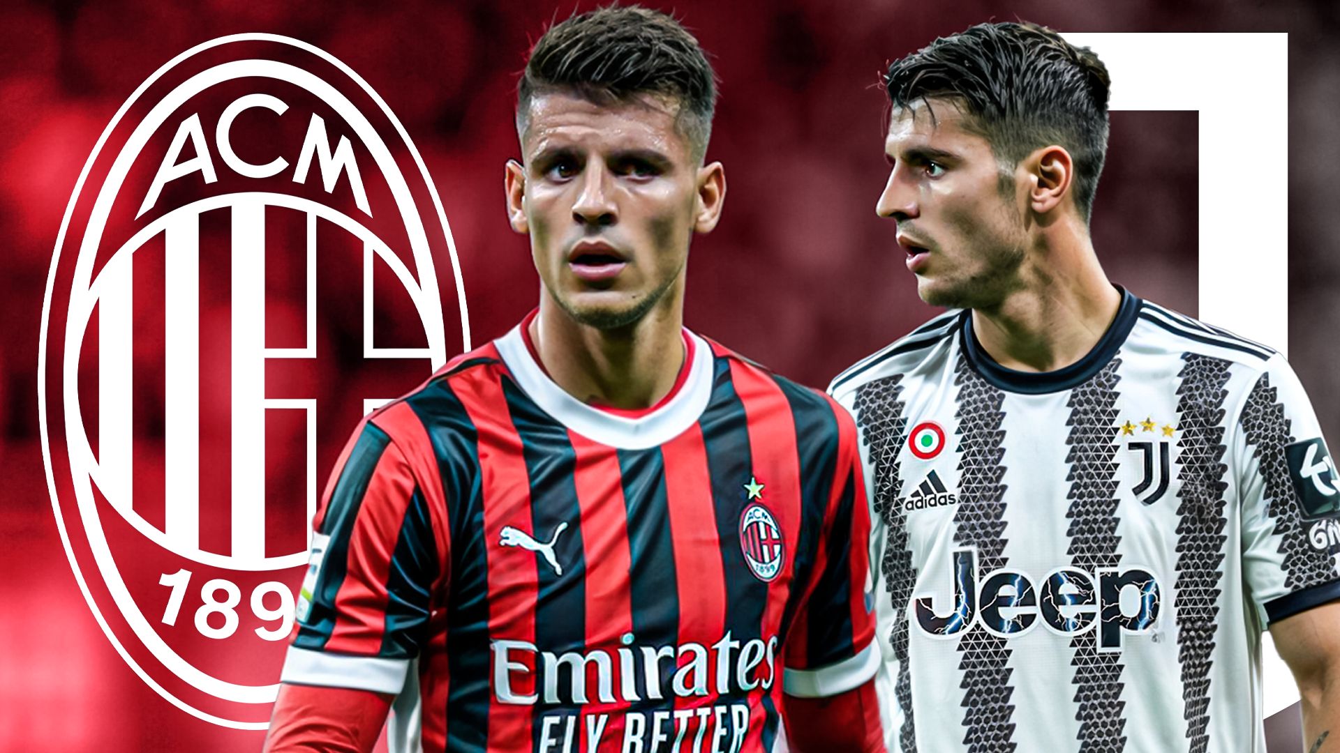 Morata Milan Juventus GFX desktop