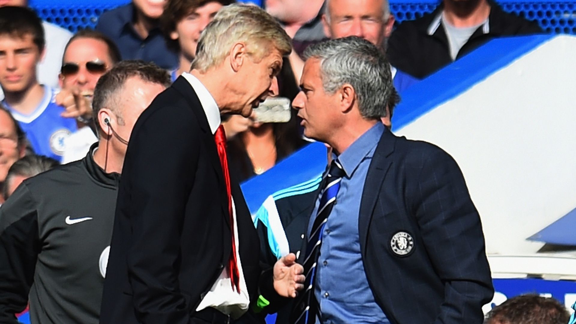 Arsene Wenger Jose Mourinho Arsenal Chelsea Premier League 05102014