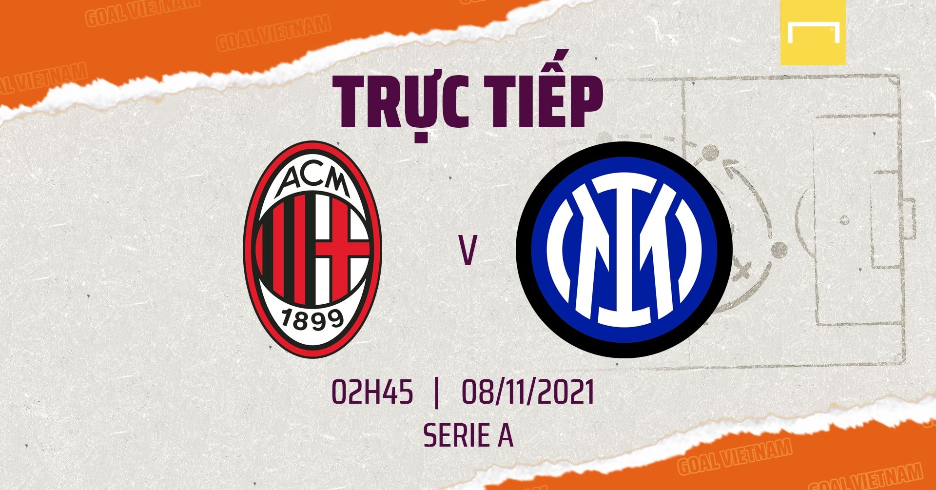 Live Milan vs Inter 2021/22 Serie A GFX