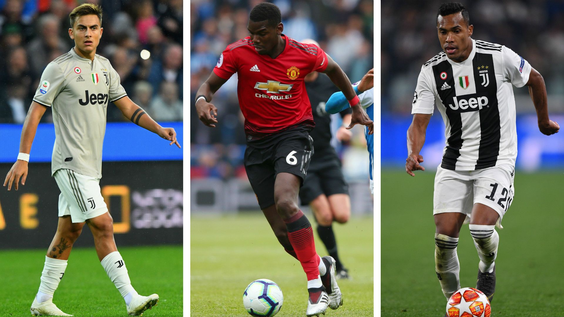 Dybala-Pogba-Alex Sandro