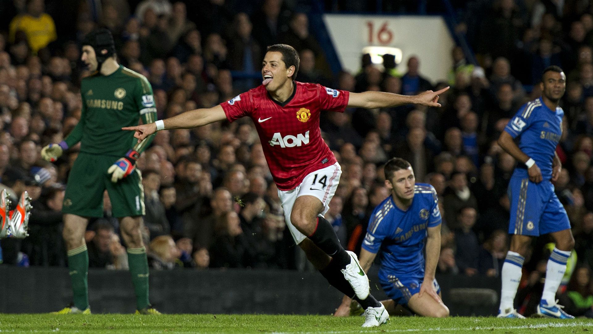 Javier Hernandez Manchester United Chelsea Premier League