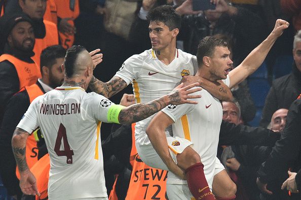 Edin Dzeko Roma
