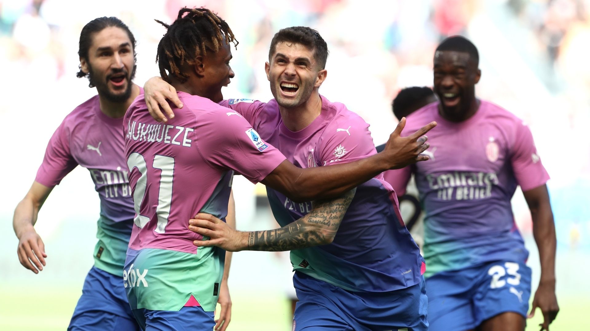 Cristian Pulisic Milan Lecce 06042024