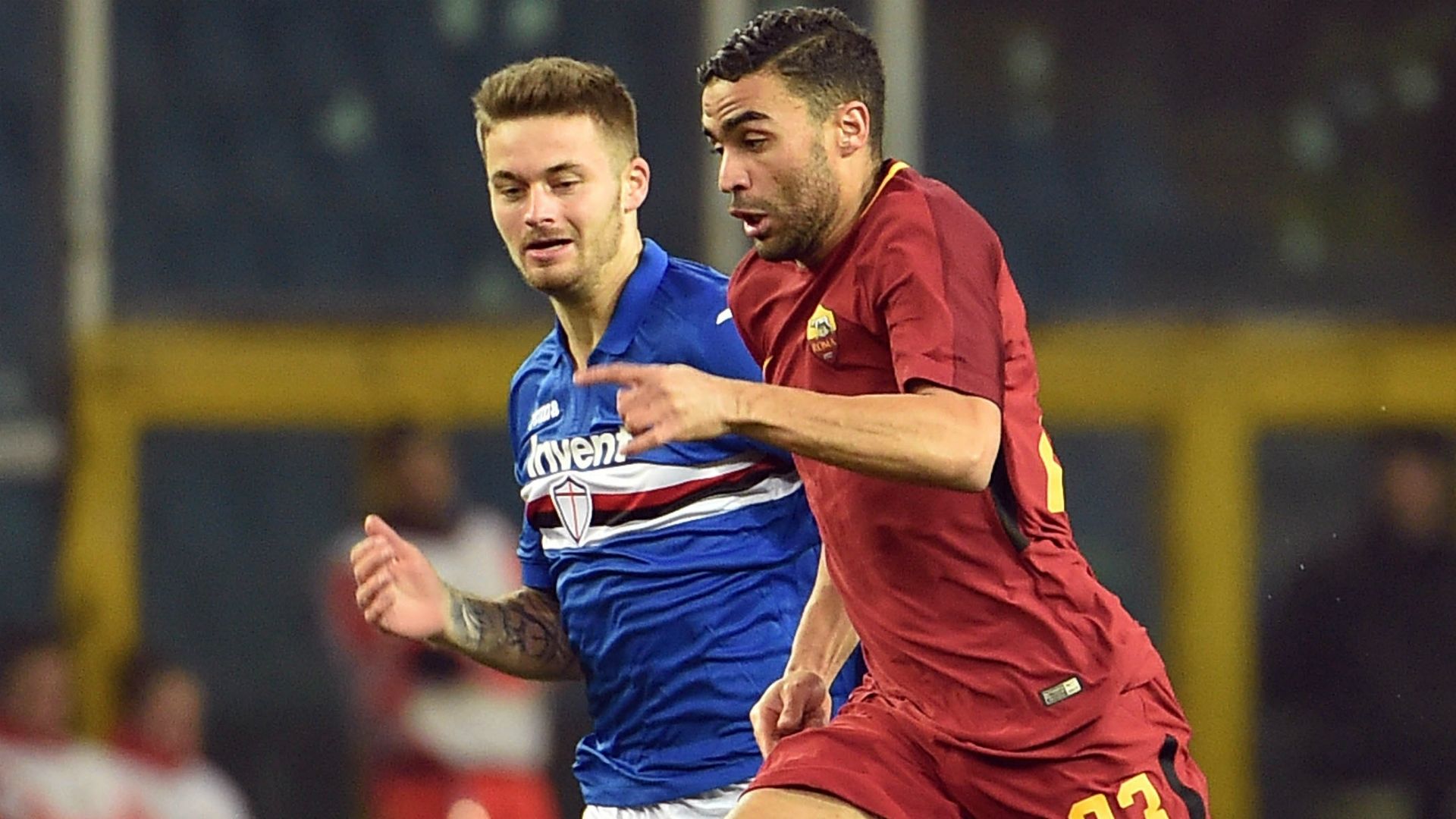 Defrel Linetty Sampdoria Roma Serie A