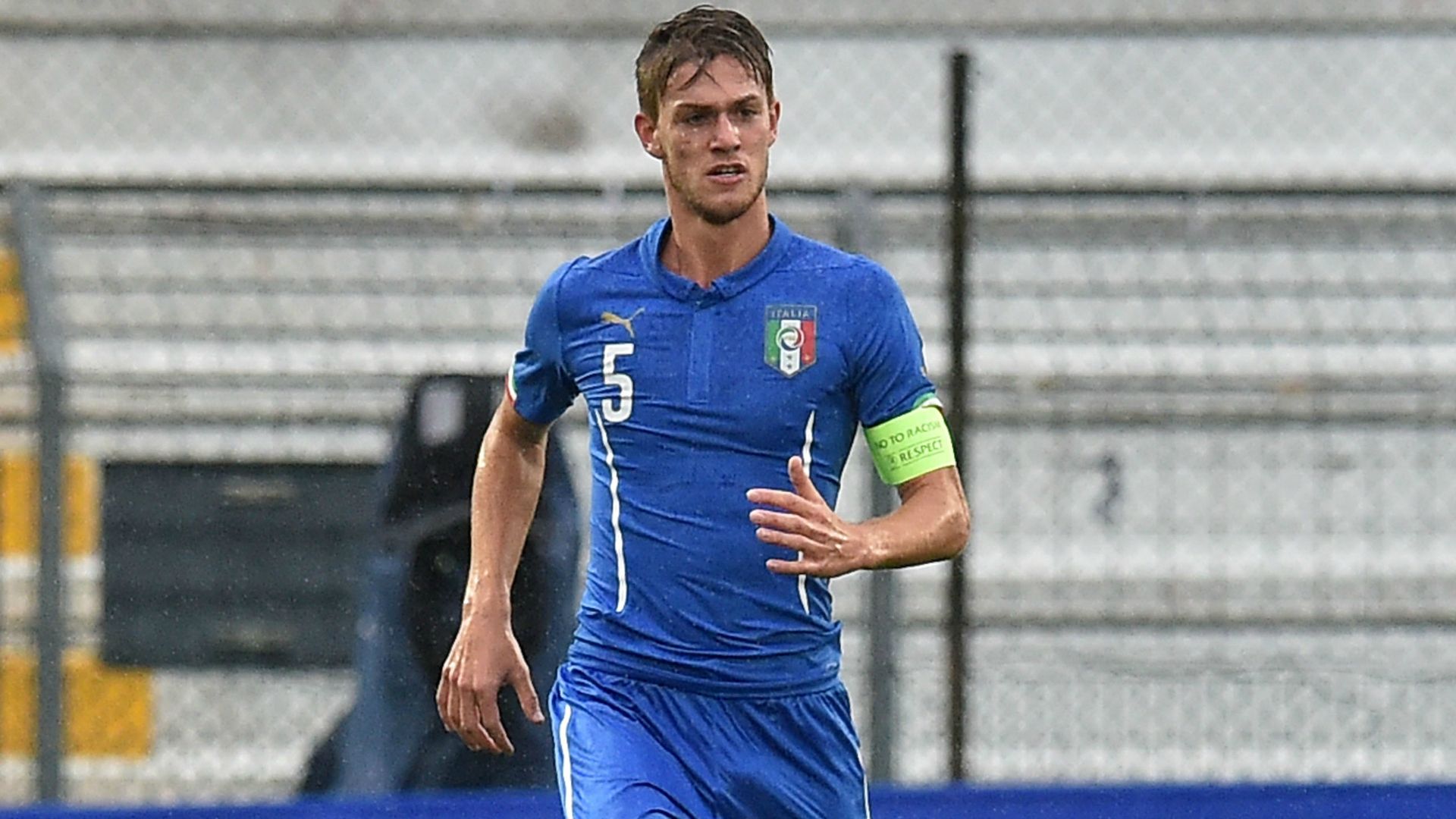 Daniele Rugani Itali U21 Republic of Ireland U21 UEFA U21 Champions 13/10/2015