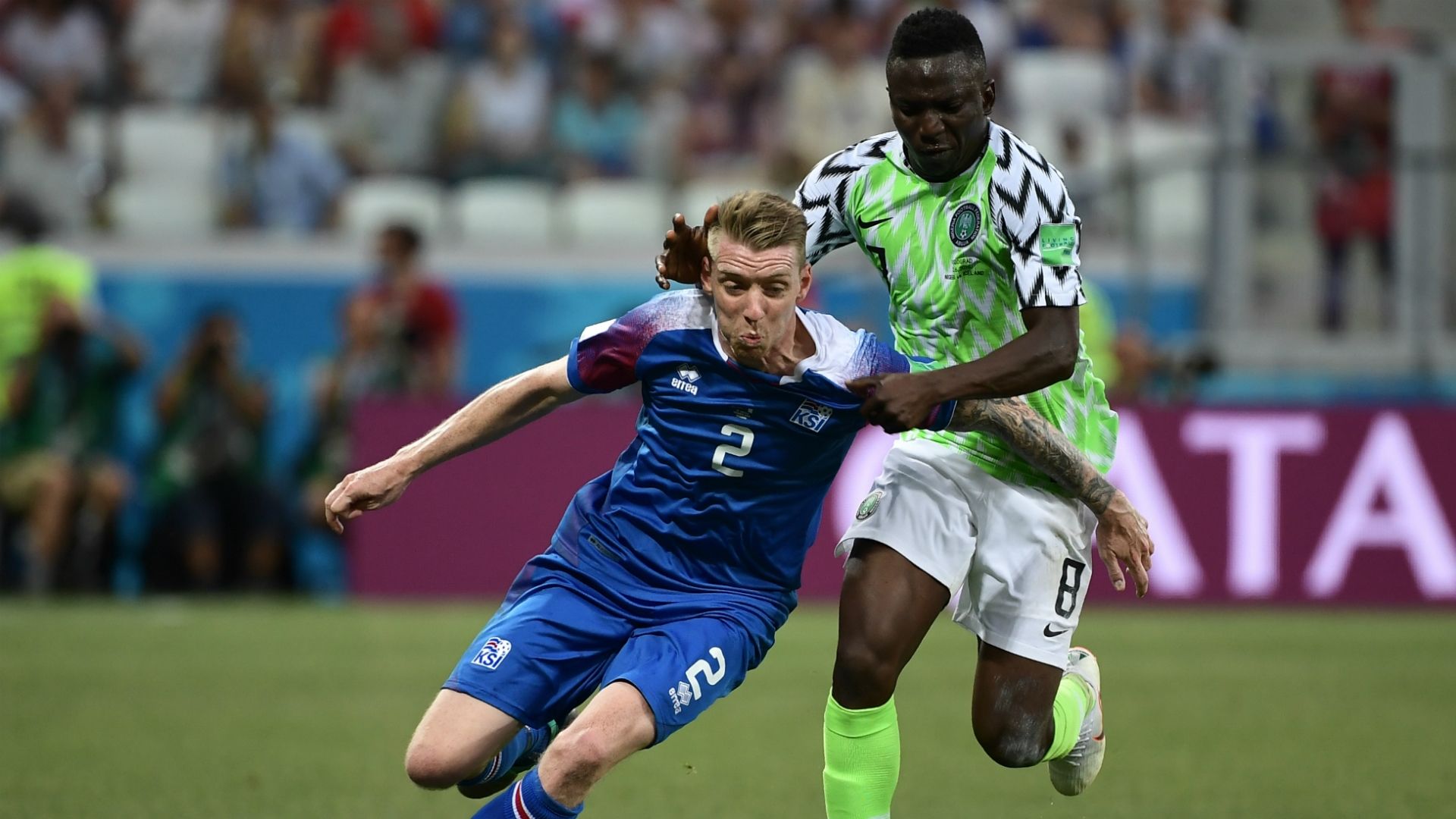 Nigeria vs. Iceland - Oghenekaro Etebo