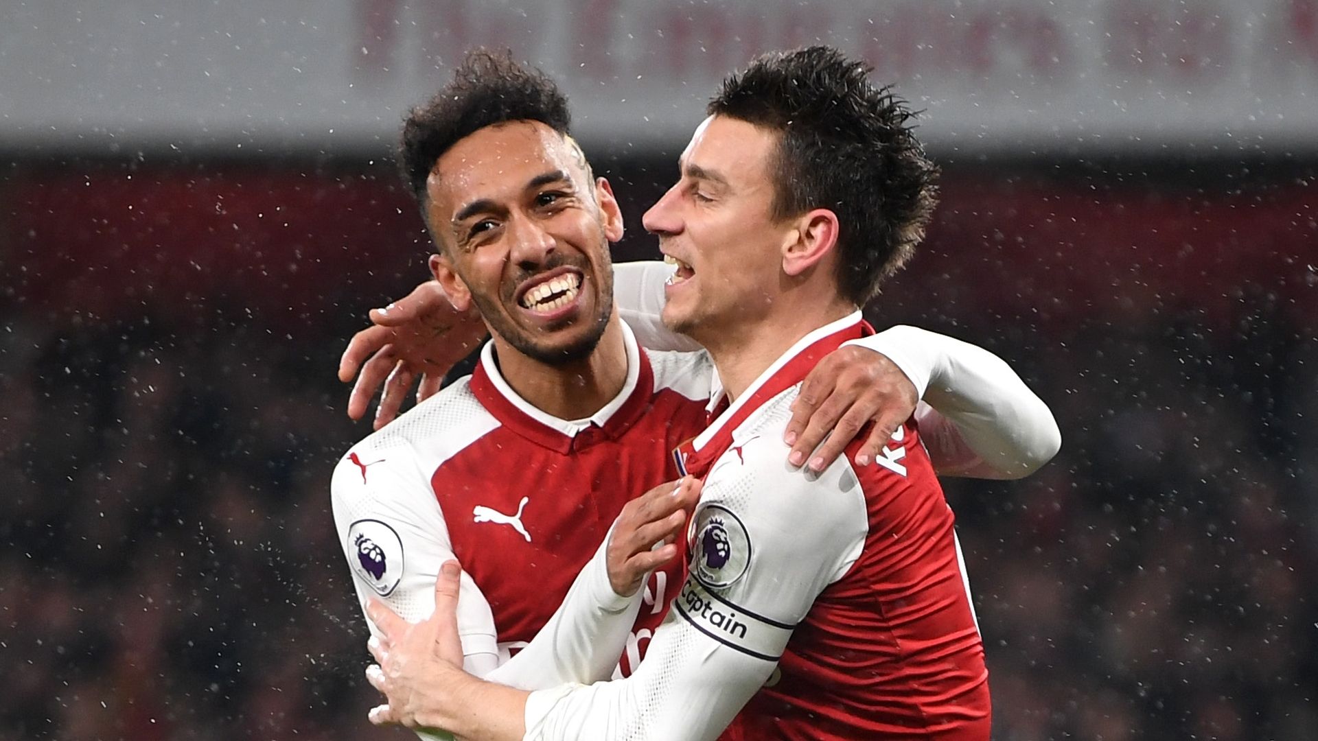 Pierre-Emerick Aubmeyang, Laurent Koscielny, Arsenal