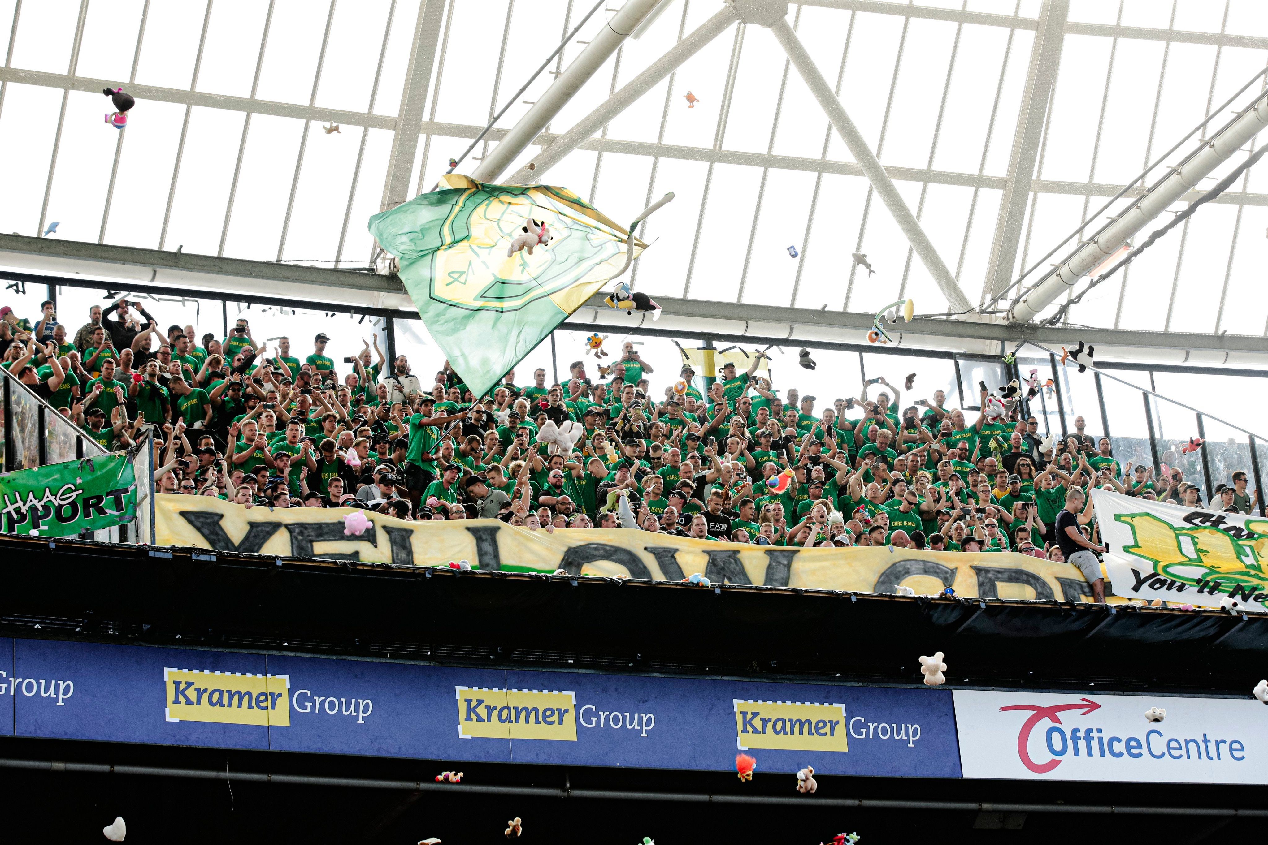 Feyenoord vs ADO Den Haag Eredivisie stuff animals