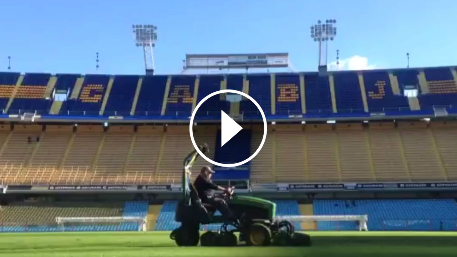 VIDEO PLAY La Bombonera previa superclasico 09052017