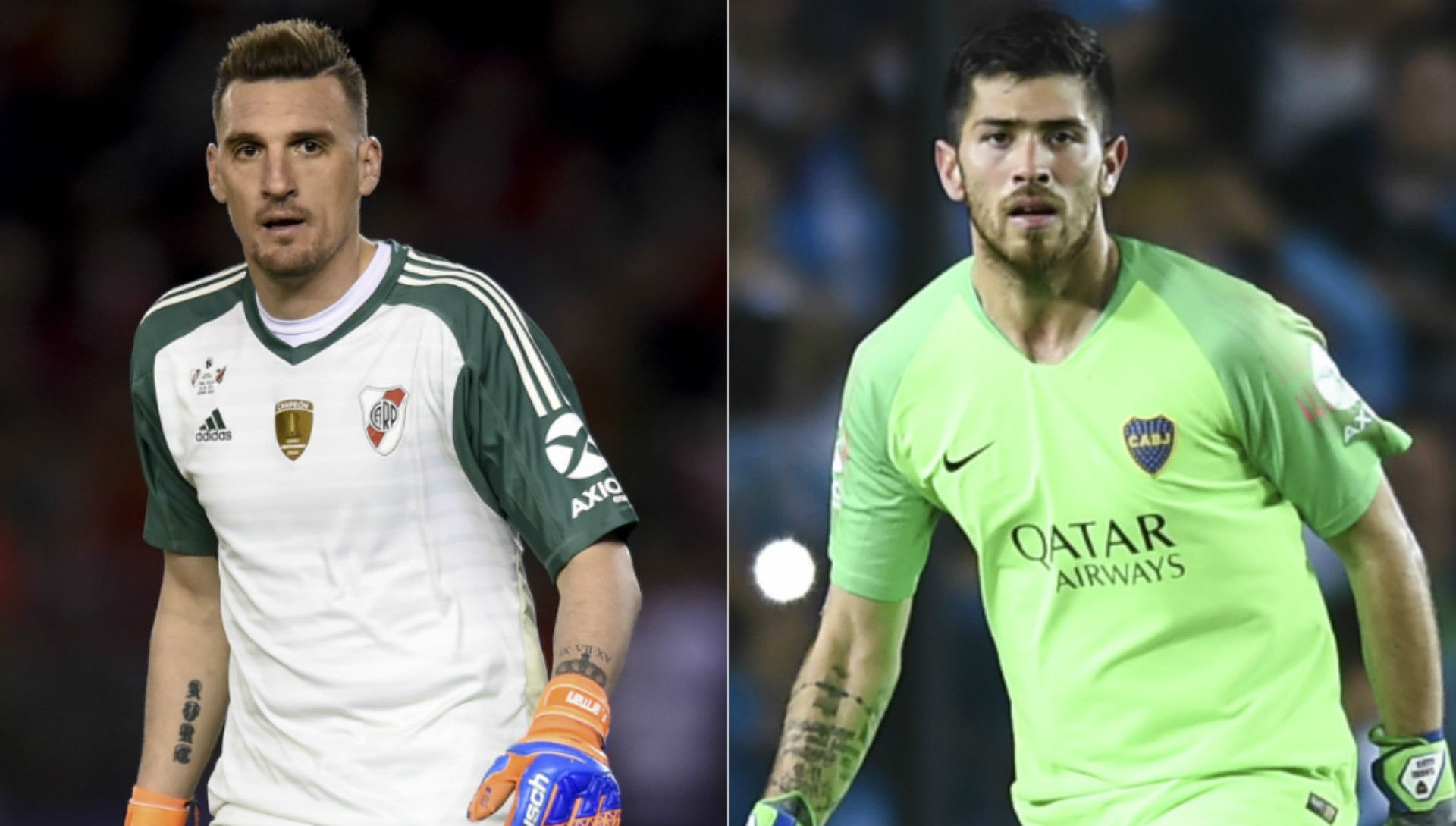 Franco Armani Agustin Rossi River Plate Boca Juniors