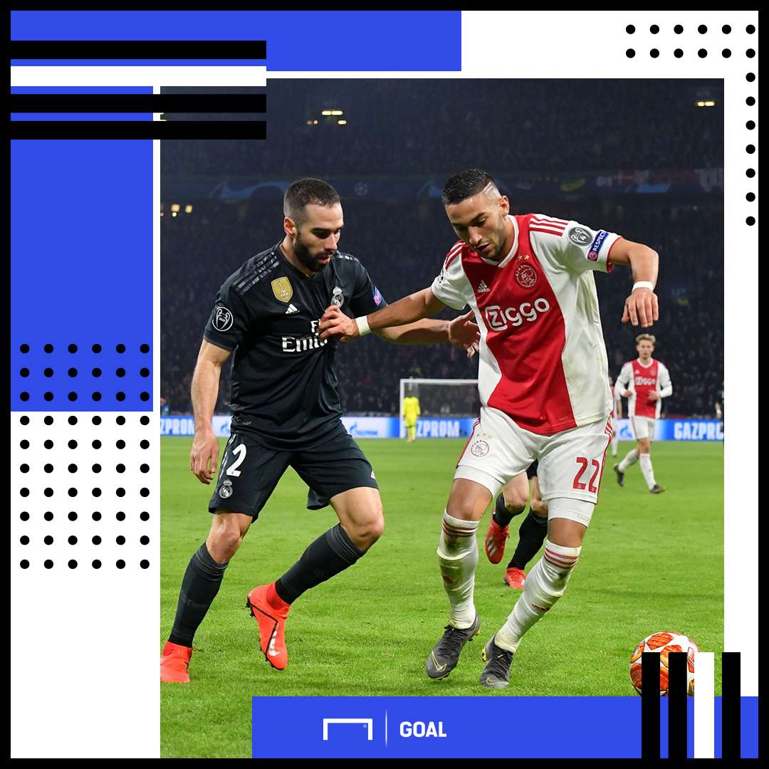 Hakim Ziyech Ajax Real Madrid PS