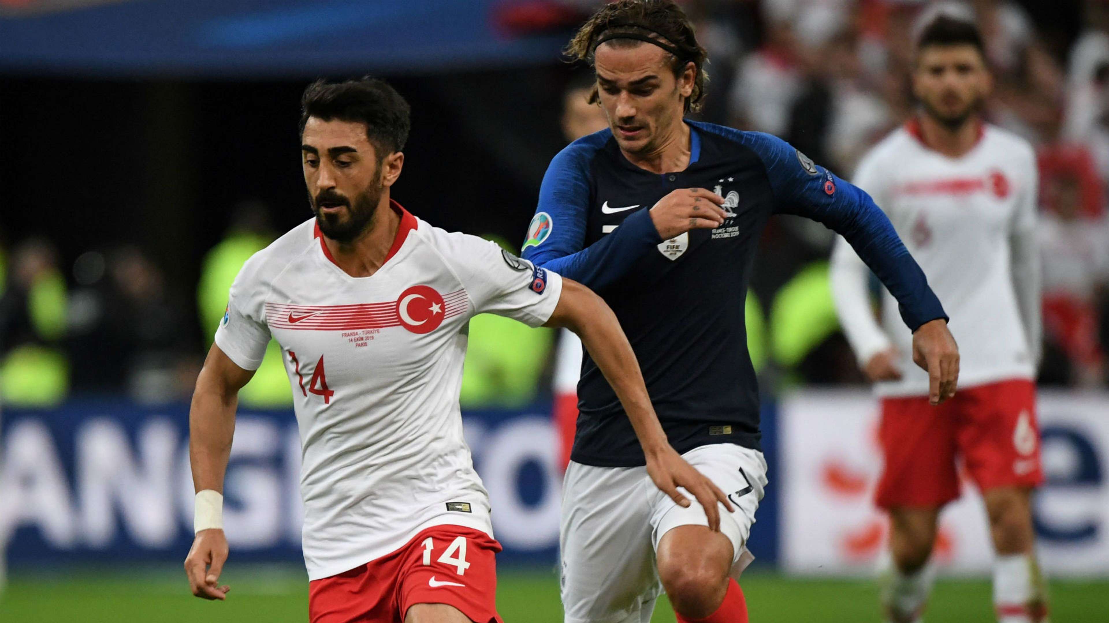 Mahmut Tekdemir Antoine Griezmann France Turkey UEFA Euro Qualifiers 14102019