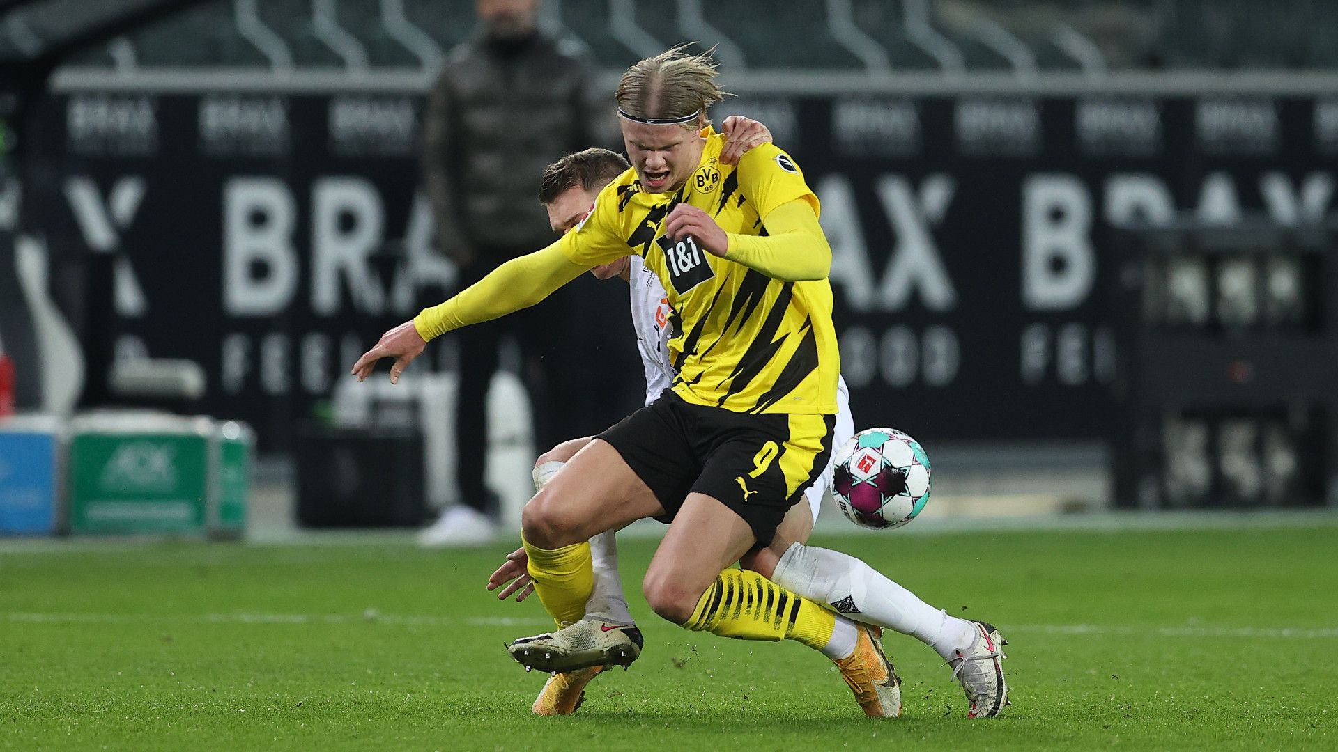 Dortmund Gladbach Erling Haaland 02032021
