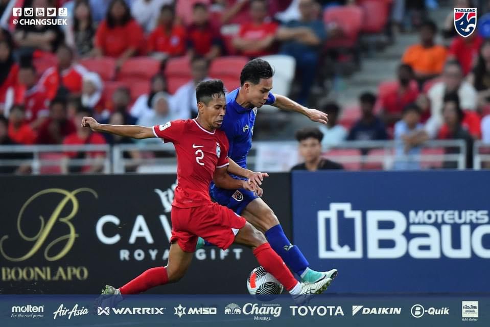 ทีมชาติไทย - สิงคโปร์