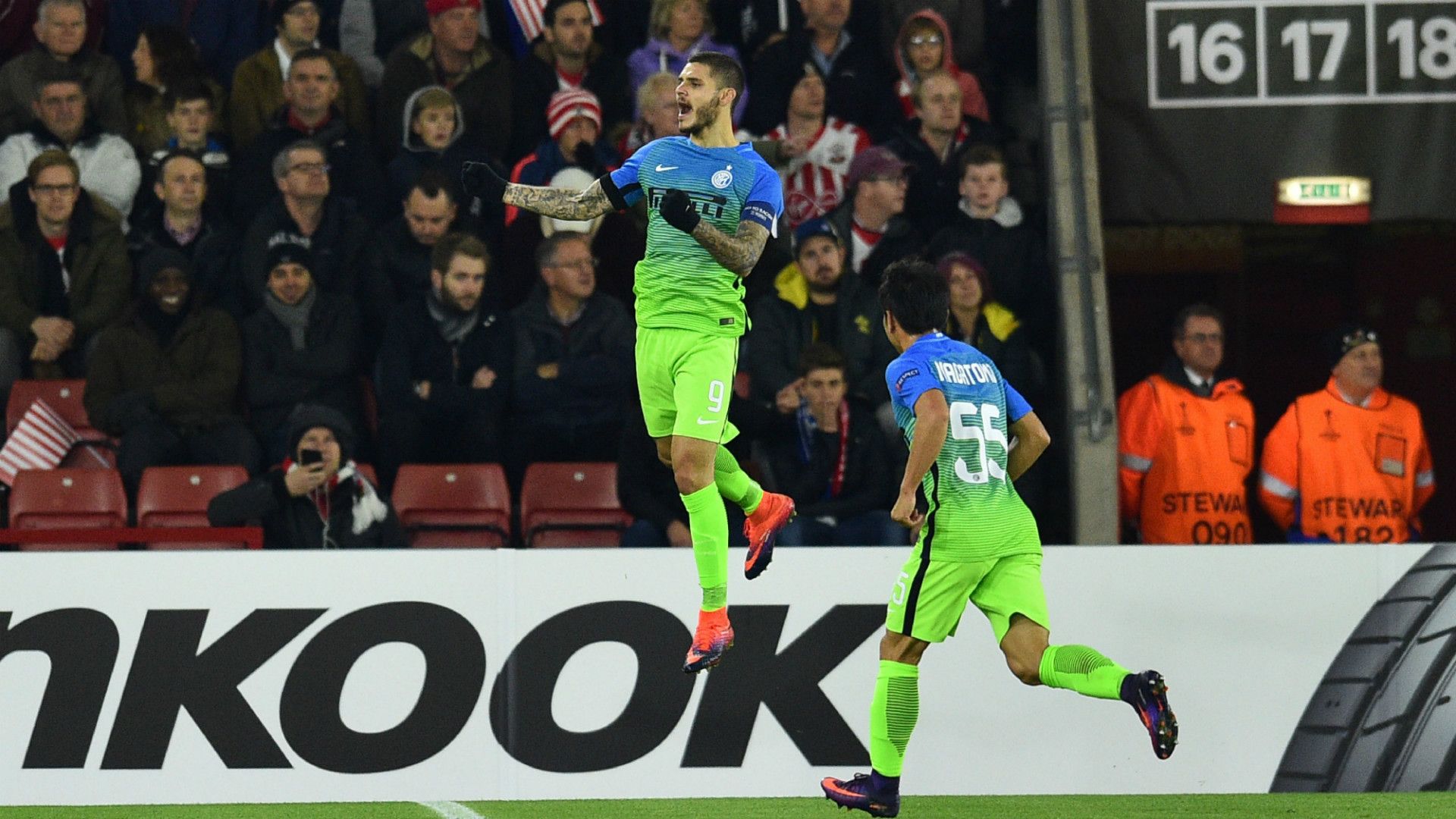 Mauro Icardi Southampton Inter Europa League 03112016
