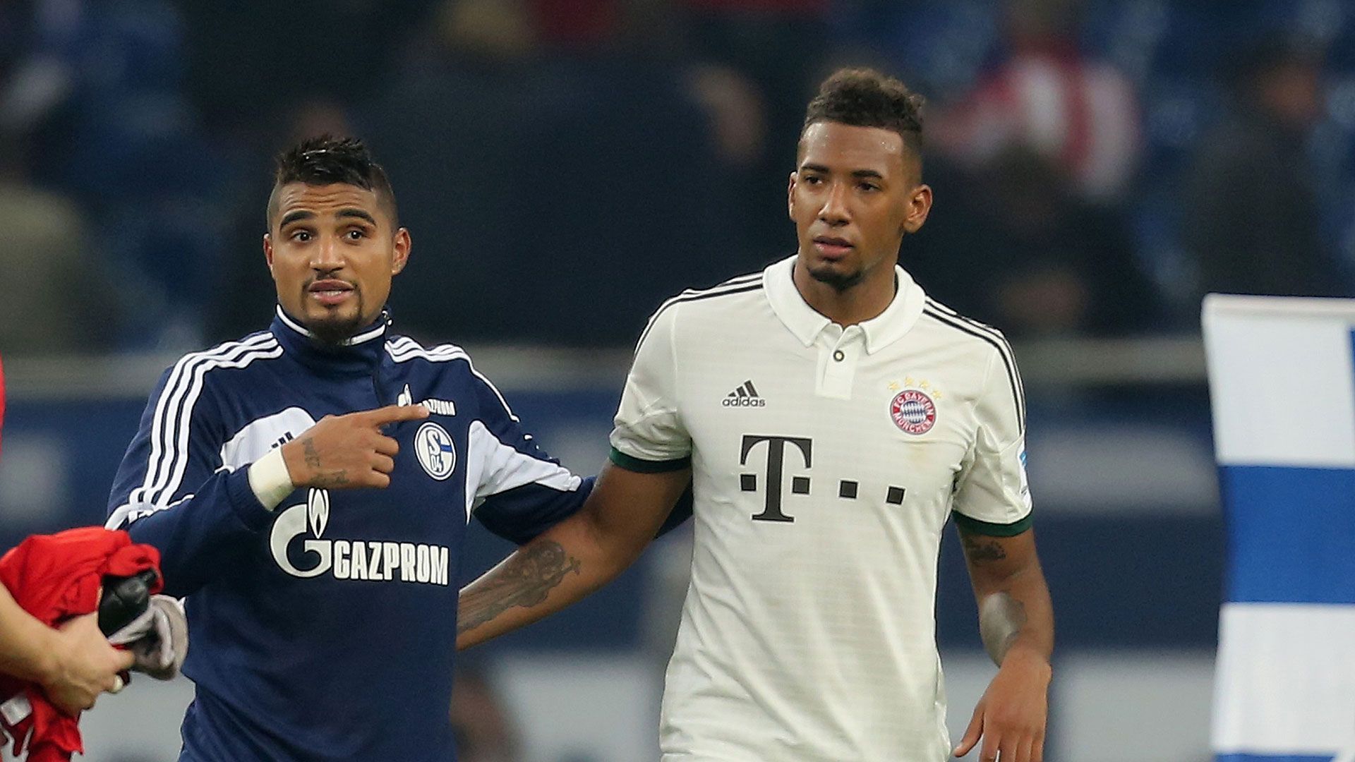 Kevin-Prince Boateng Jerome Boateng Schalke 04 Bayern München 21092013