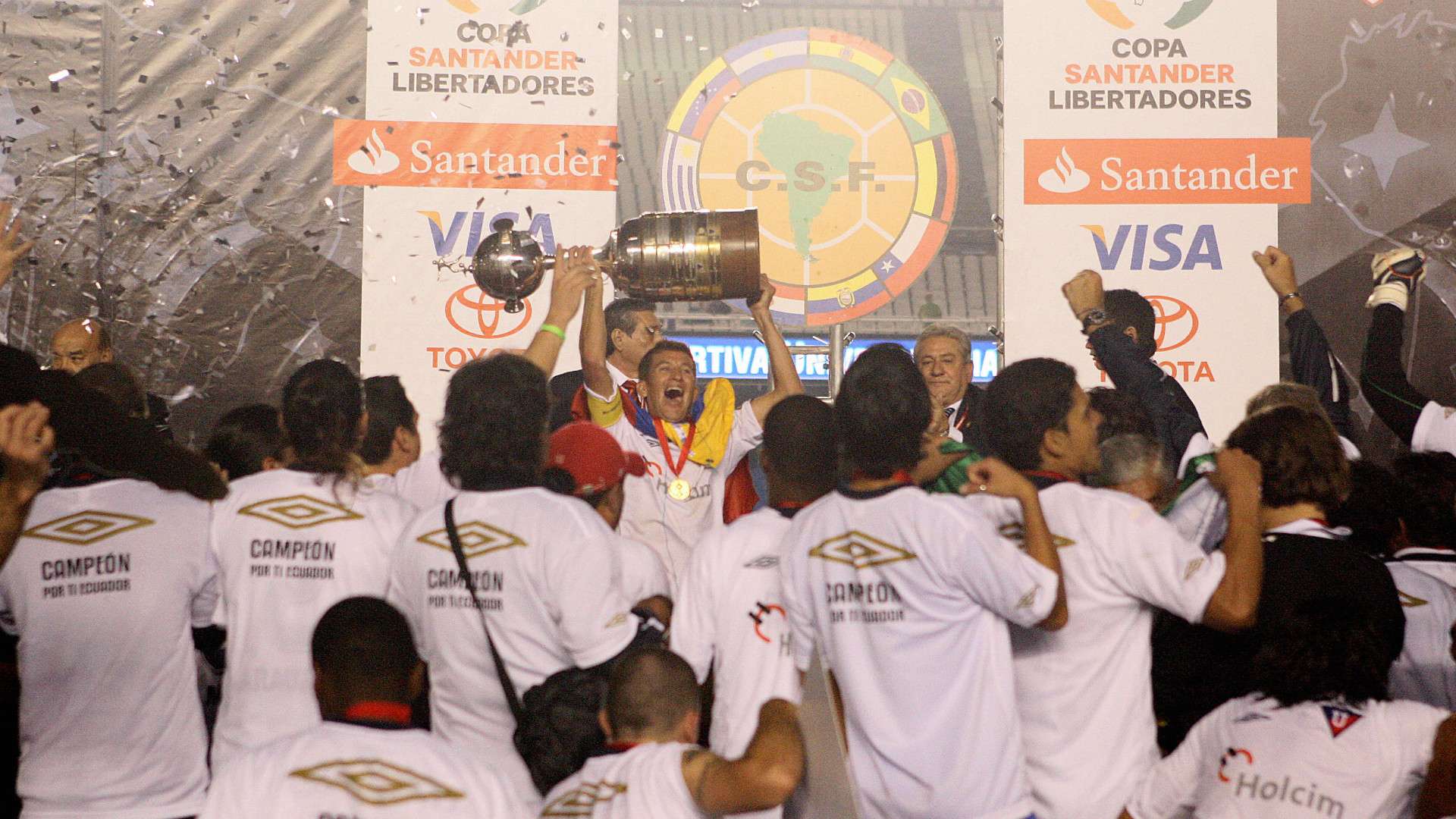 Liga Deportiva Univetsitaria de Quito Copa Libertadores champions 2008