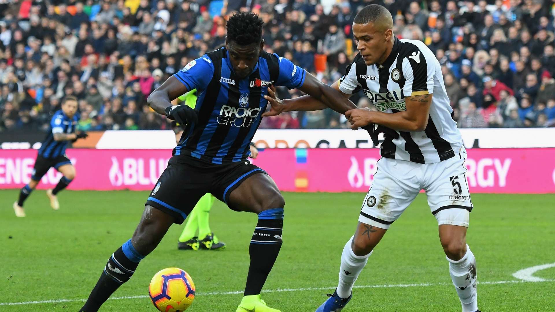 Duvan Zapata Troost Ekong Udinese Atalanta Serie A