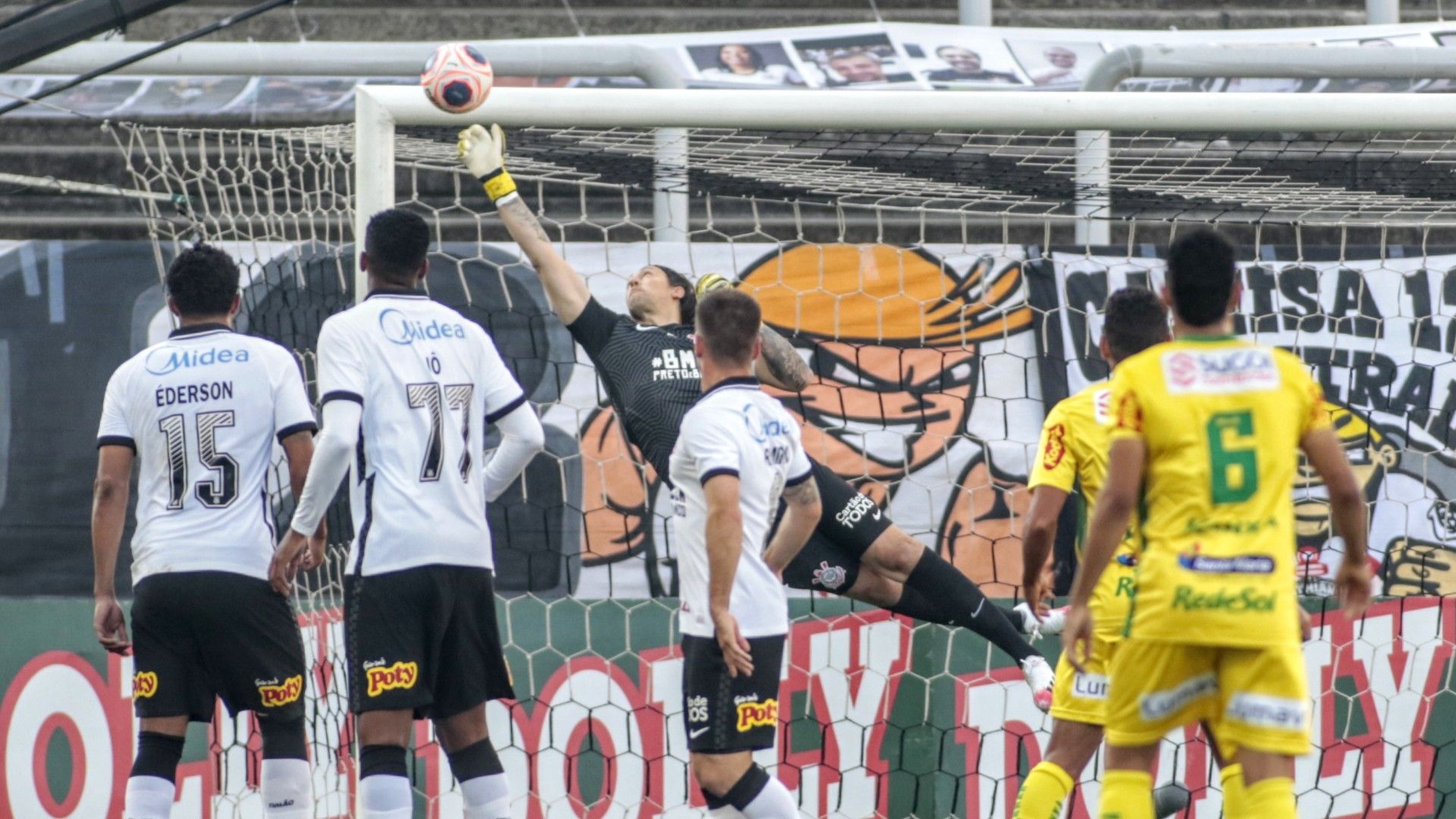 Cássio Corinthians Mirassol Paulista 02 08 2020