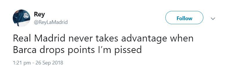 Real Madrid Barcelona reaction