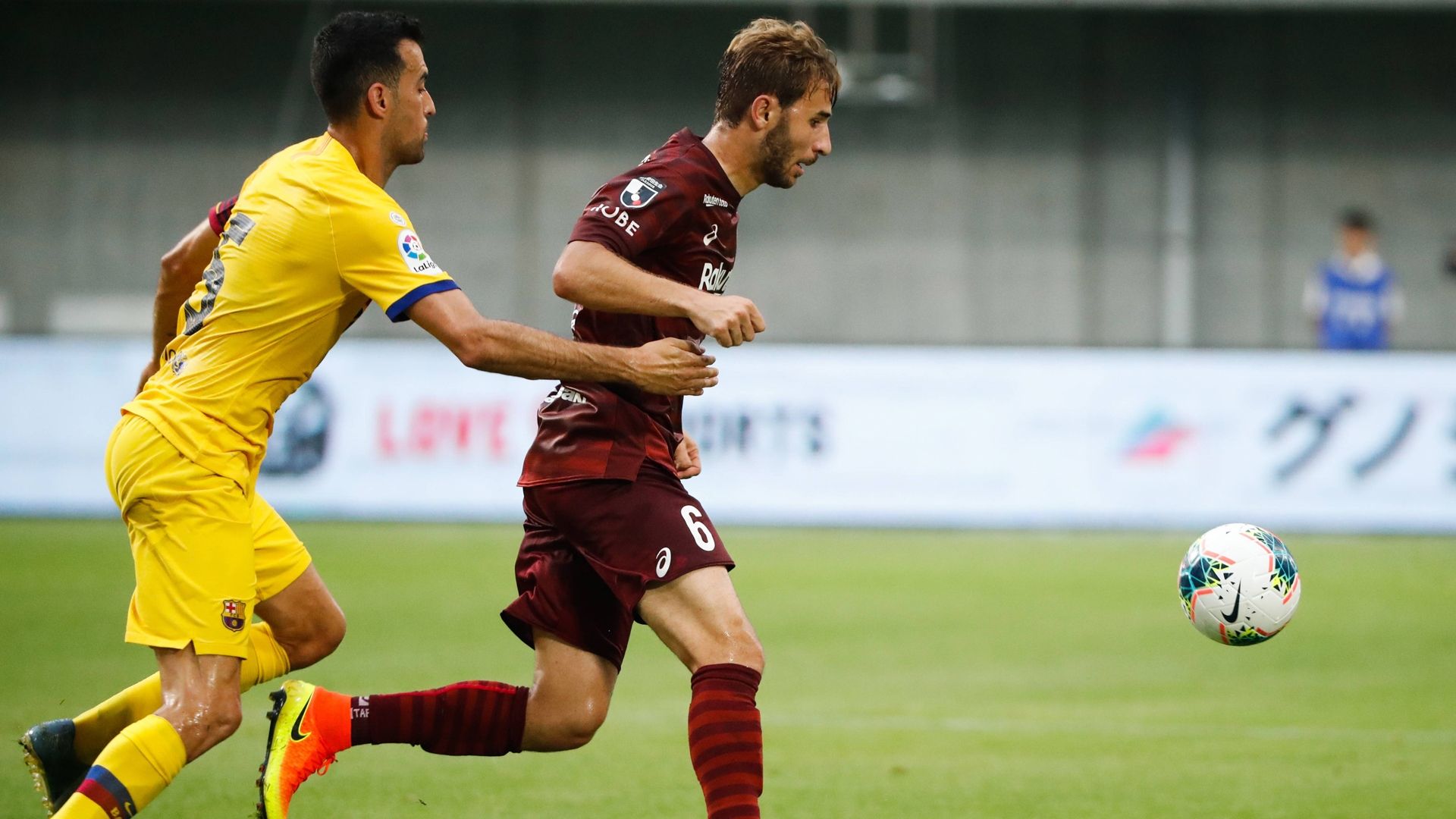 Sergio Busquets Sergi Samper Barcelona Vissel Kobe 2019