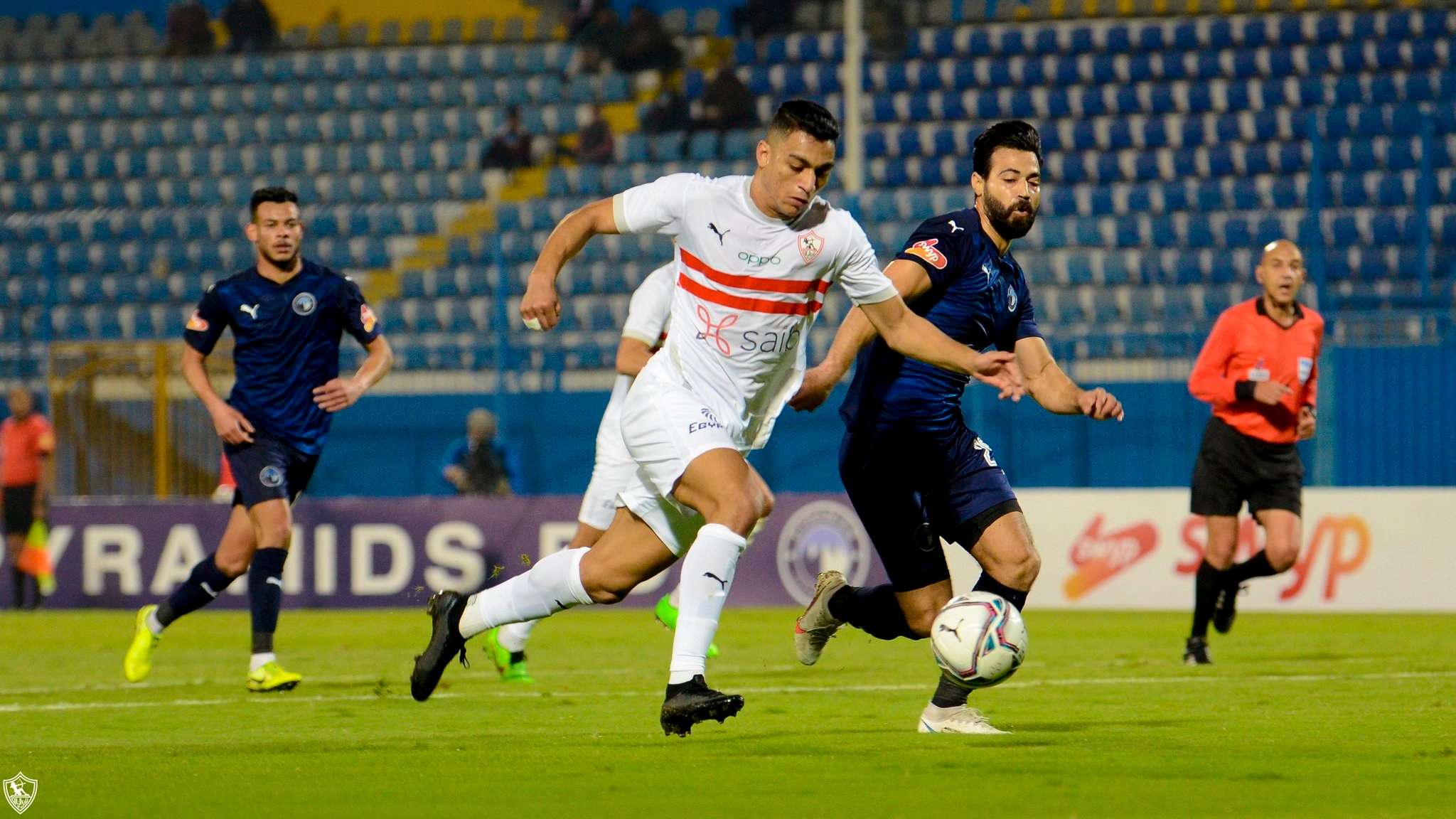 zamalek - pyramids - mostafa mohamed 26-12-2020