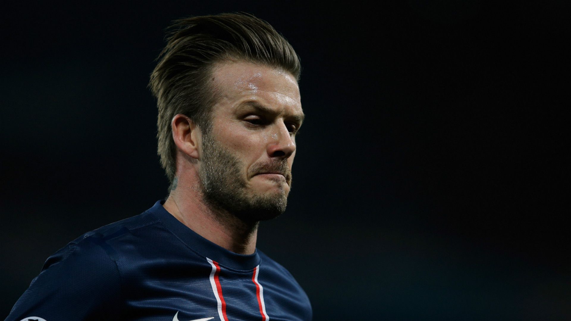 David Beckham PSG Barcelona 2013