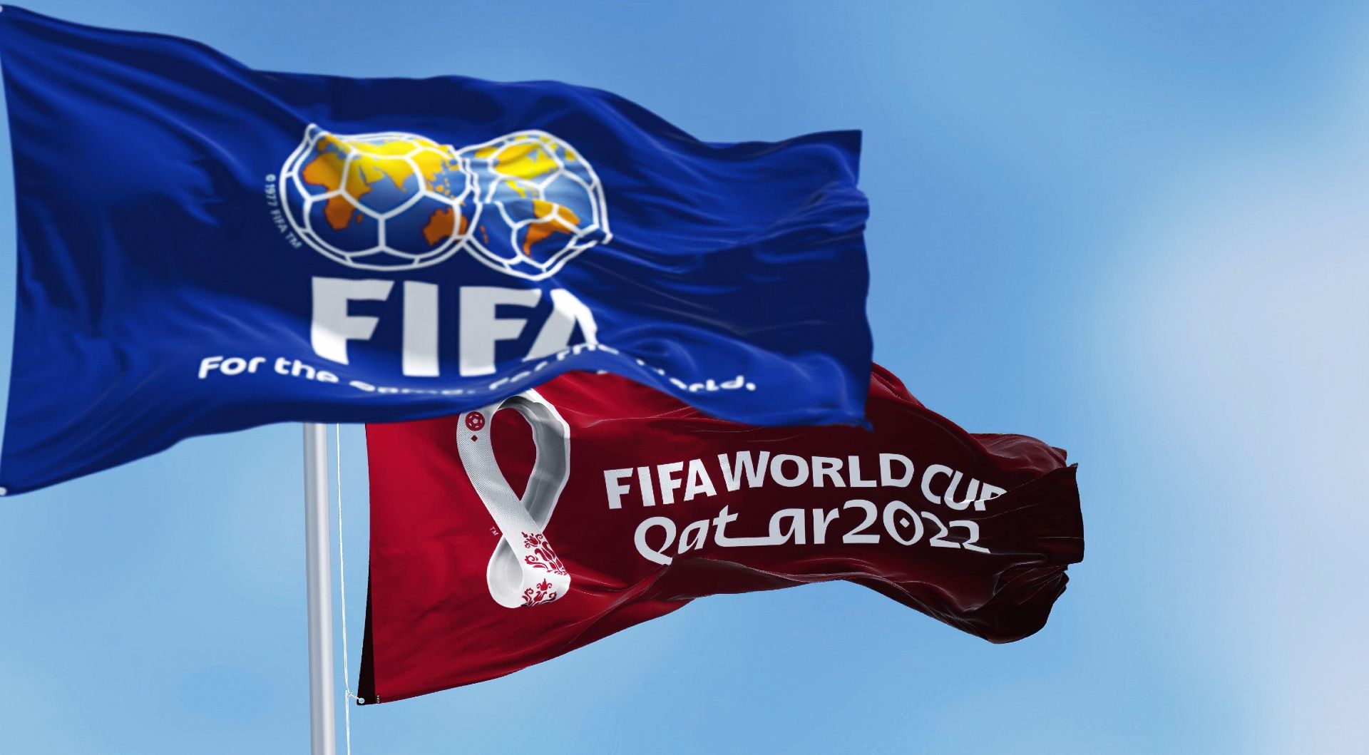 ONLY GERMANY Katar FIFA flags